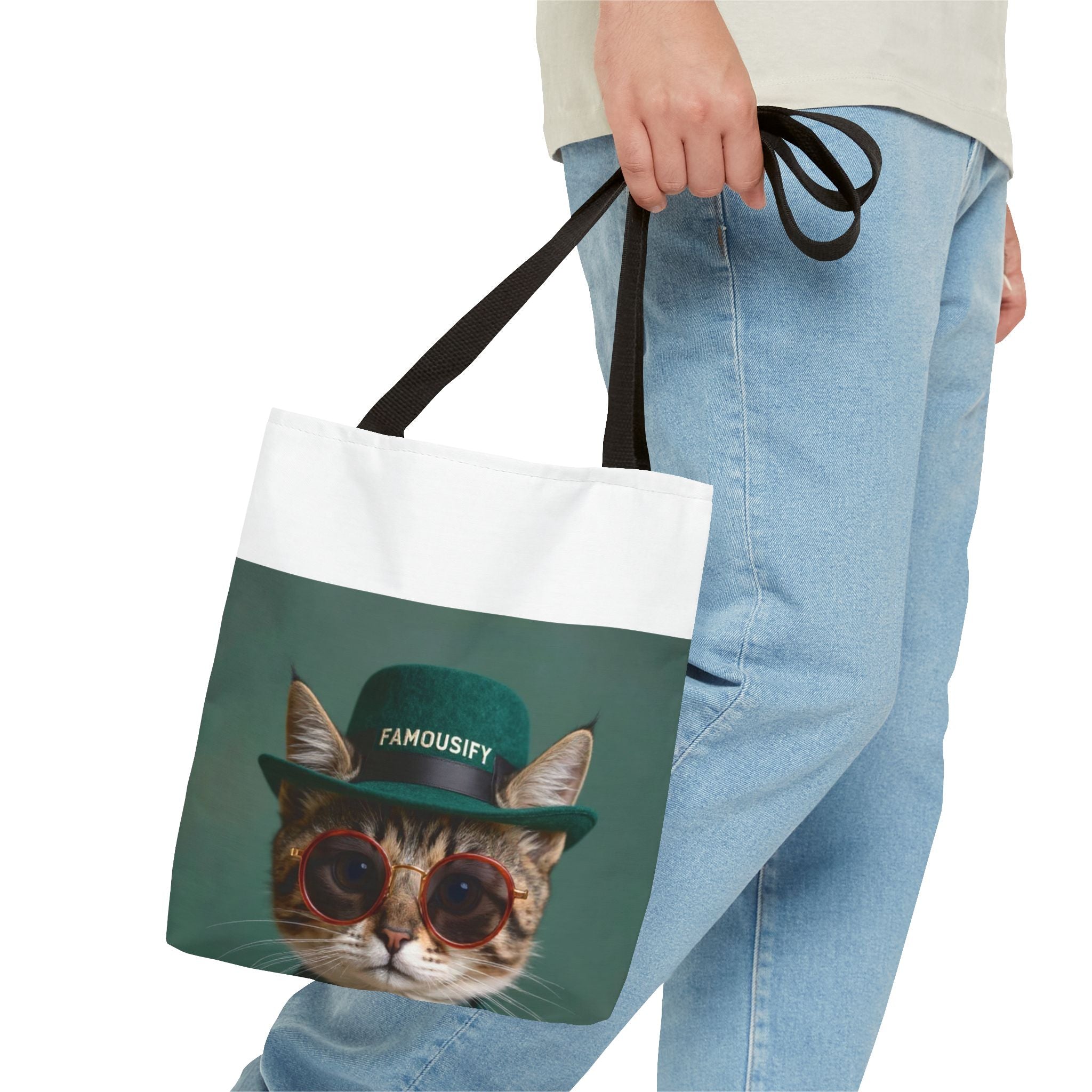 Dog Portrait ToteBg - Cat Style - 1bcb2480