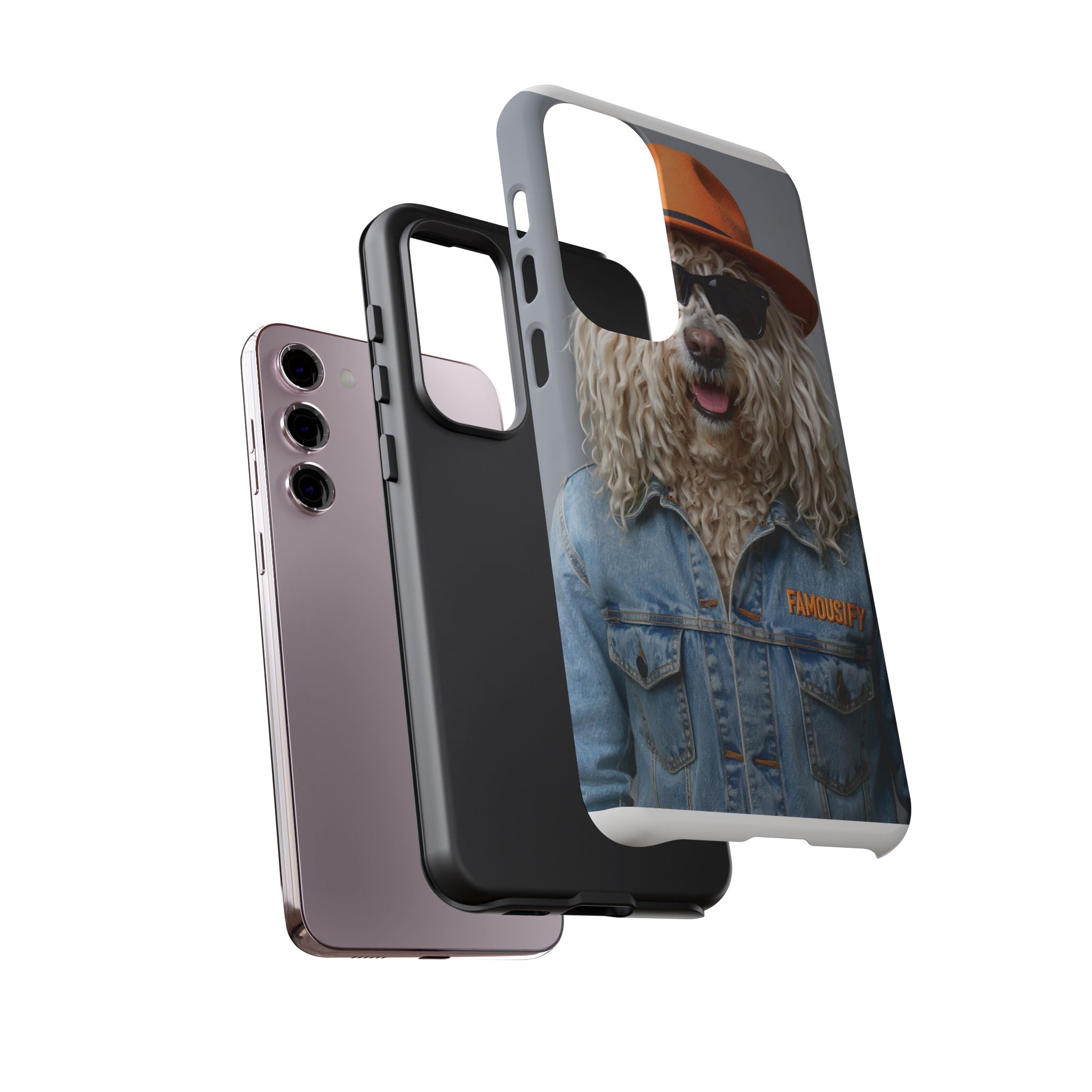 Dog Portrait PhCase - Denim Style - 2b67a892