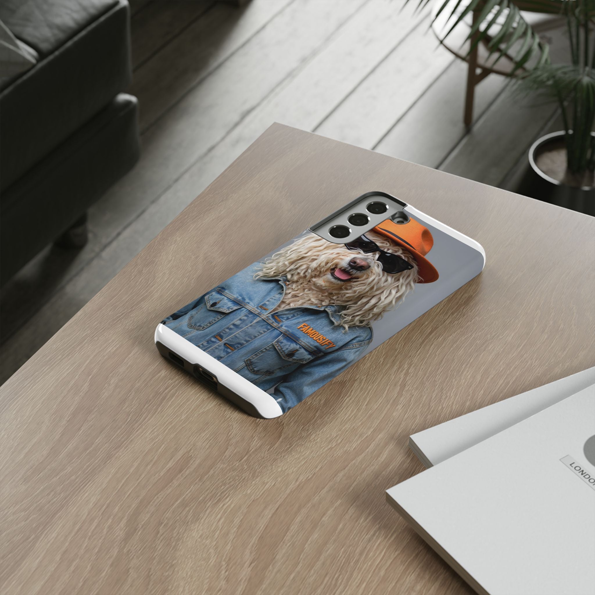 Dog Portrait PhCase - Denim Style - 2b67a892