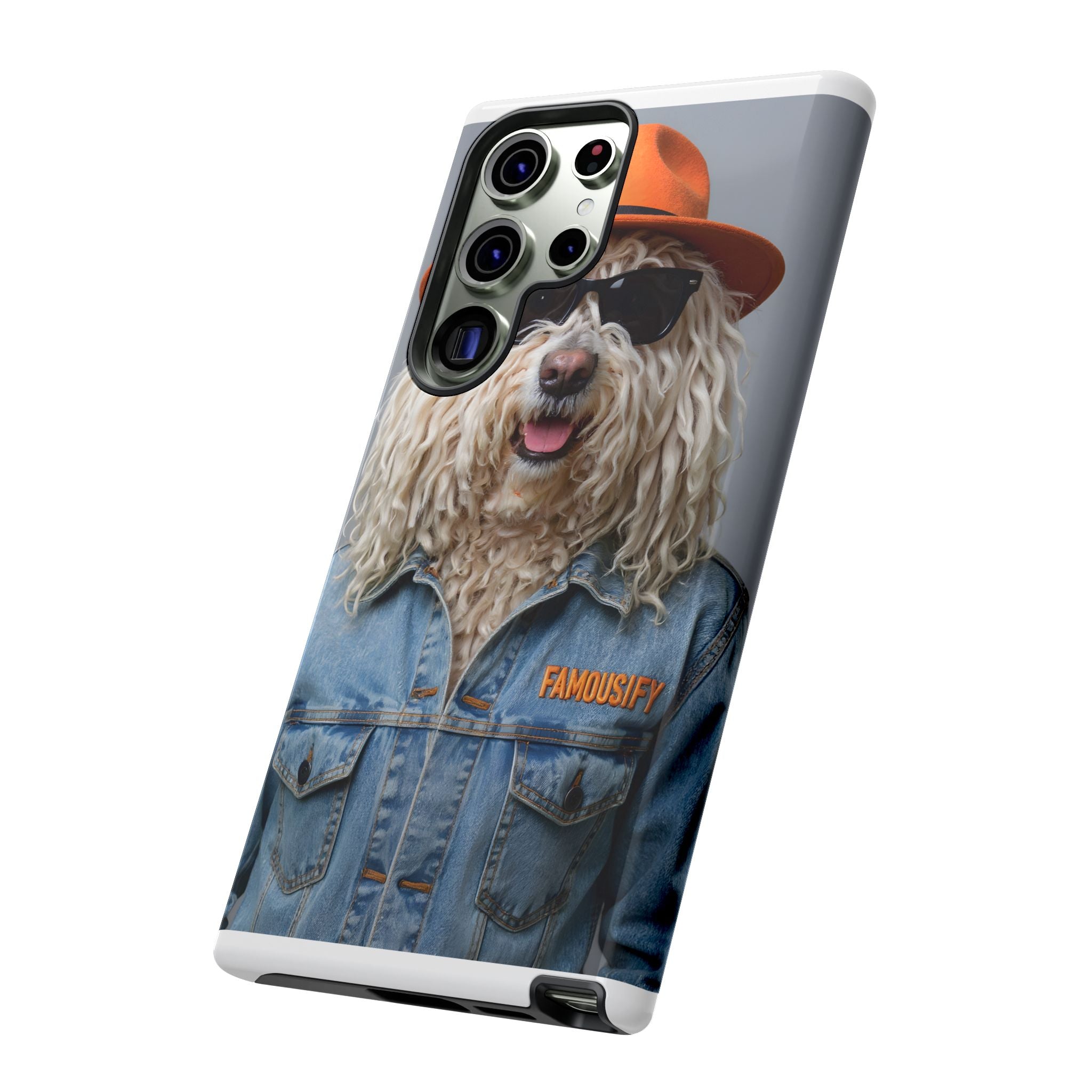 Dog Portrait PhCase - Denim Style - 2b67a892