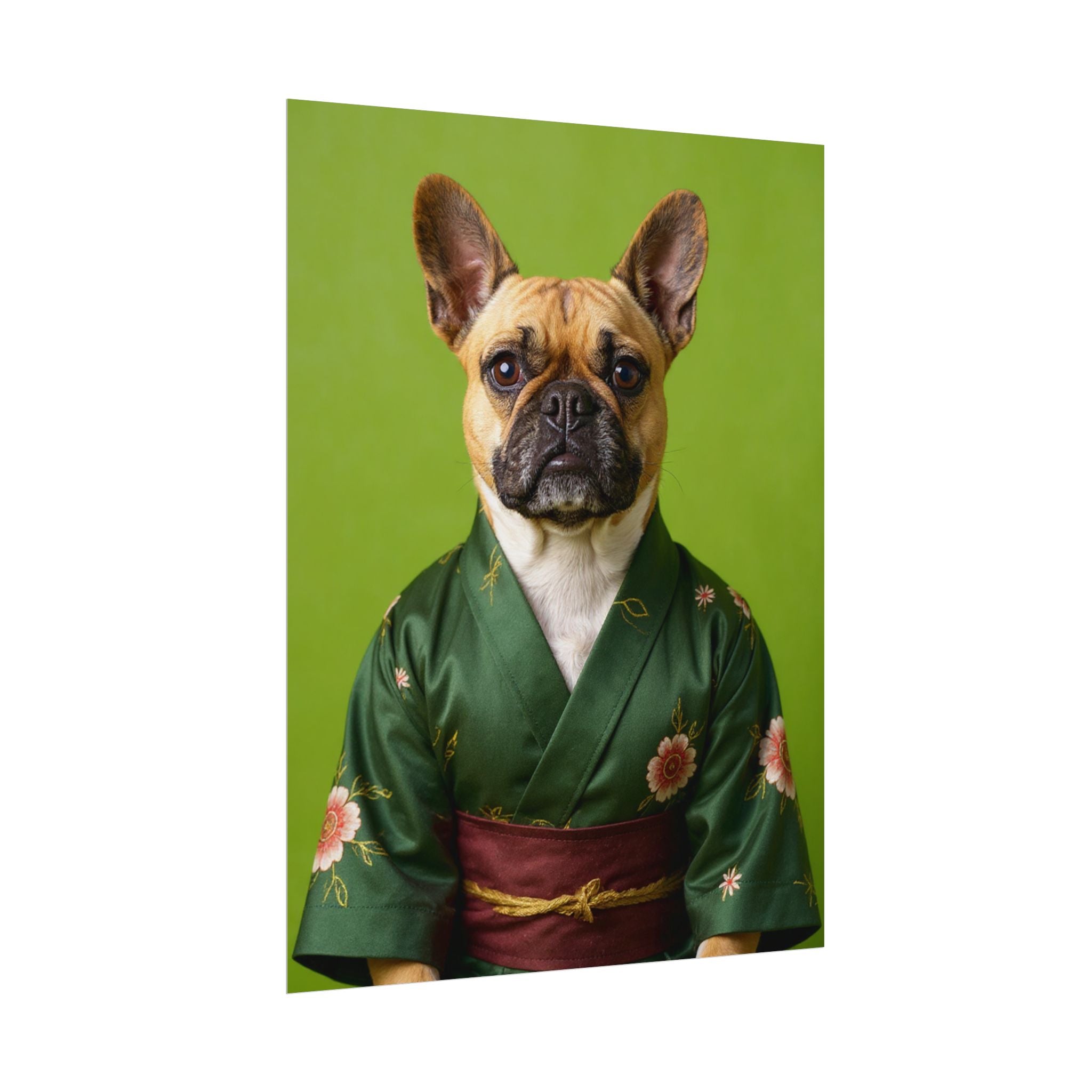 Dog Portrait FinArt - Kimono Vogue - 3eeb6f31