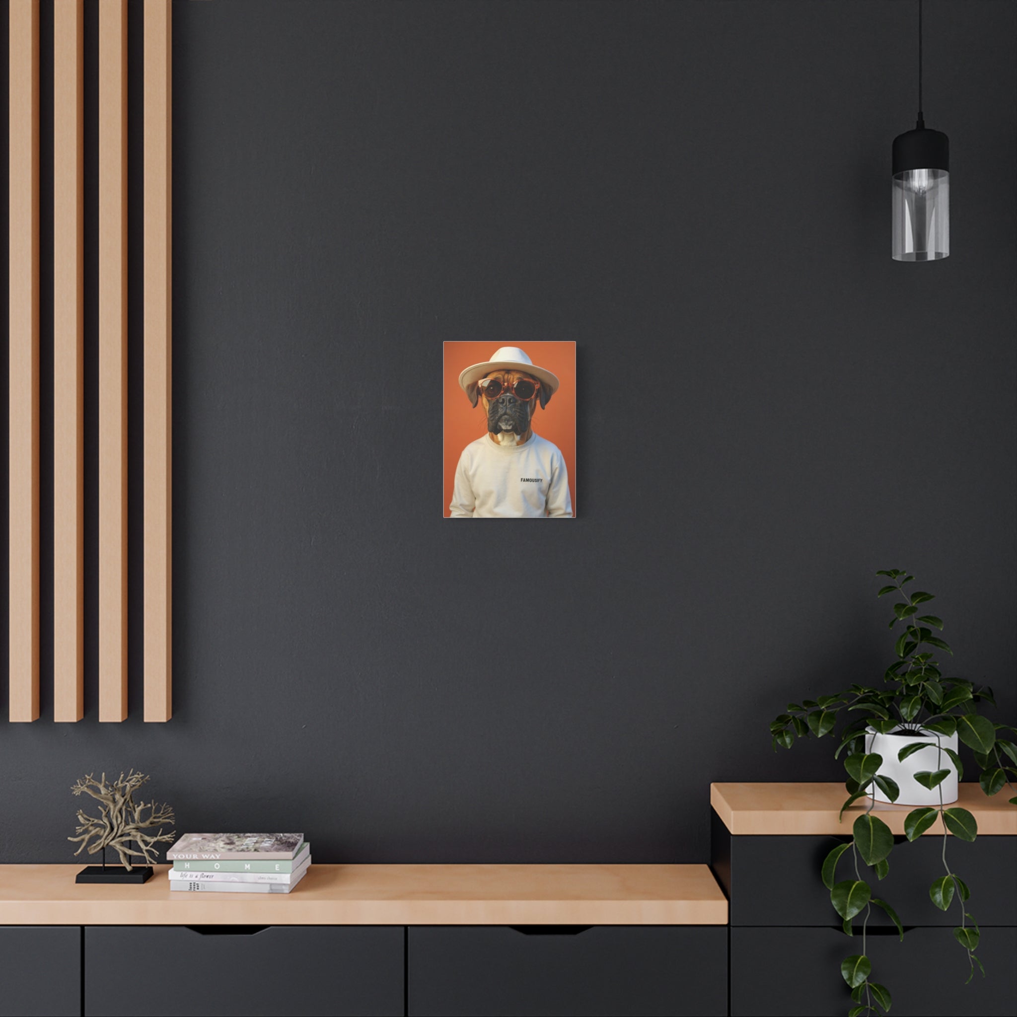 Dog Portrait Canvas - Carlos Style - 5f9a2149