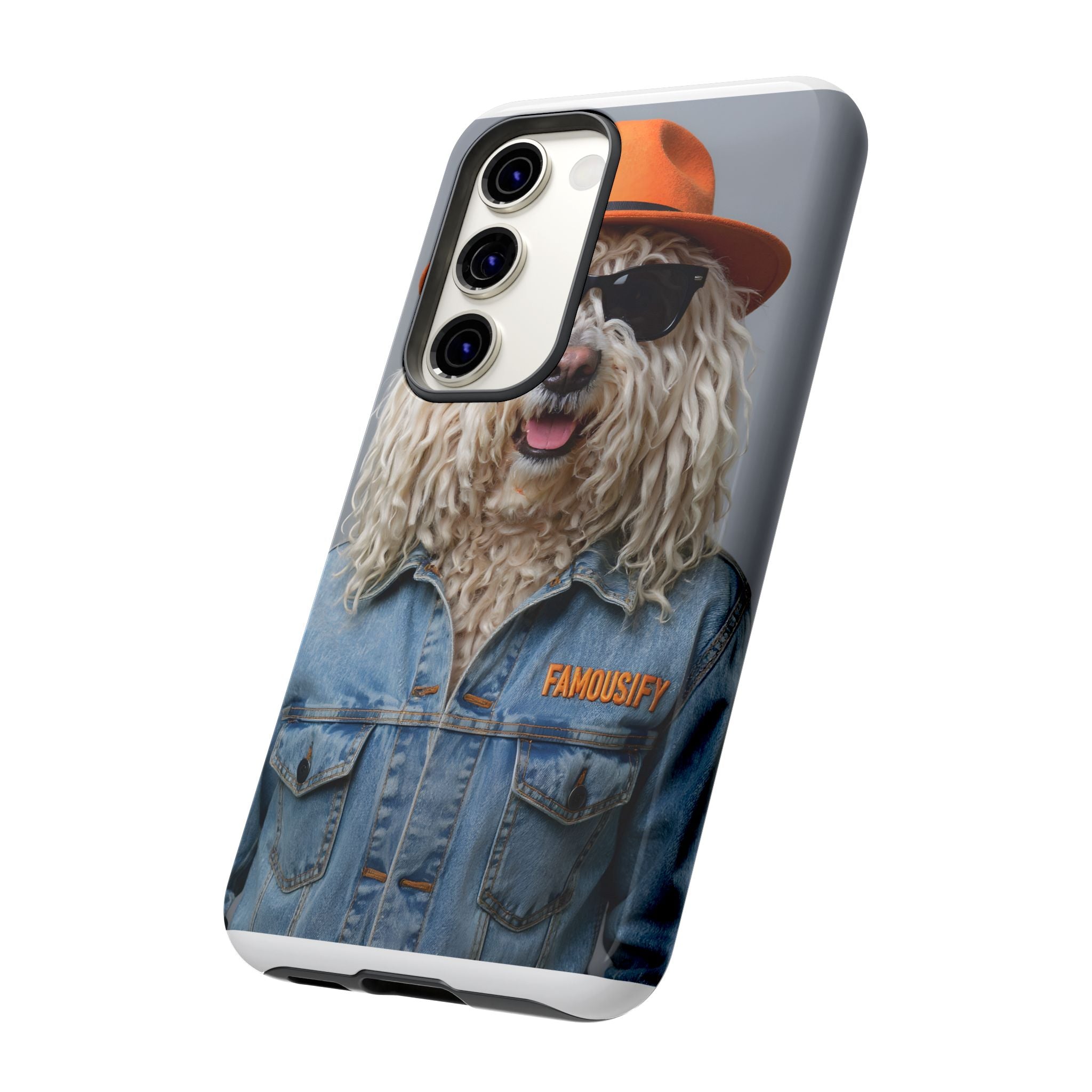 Dog Portrait PhCase - Denim Style - 2b67a892