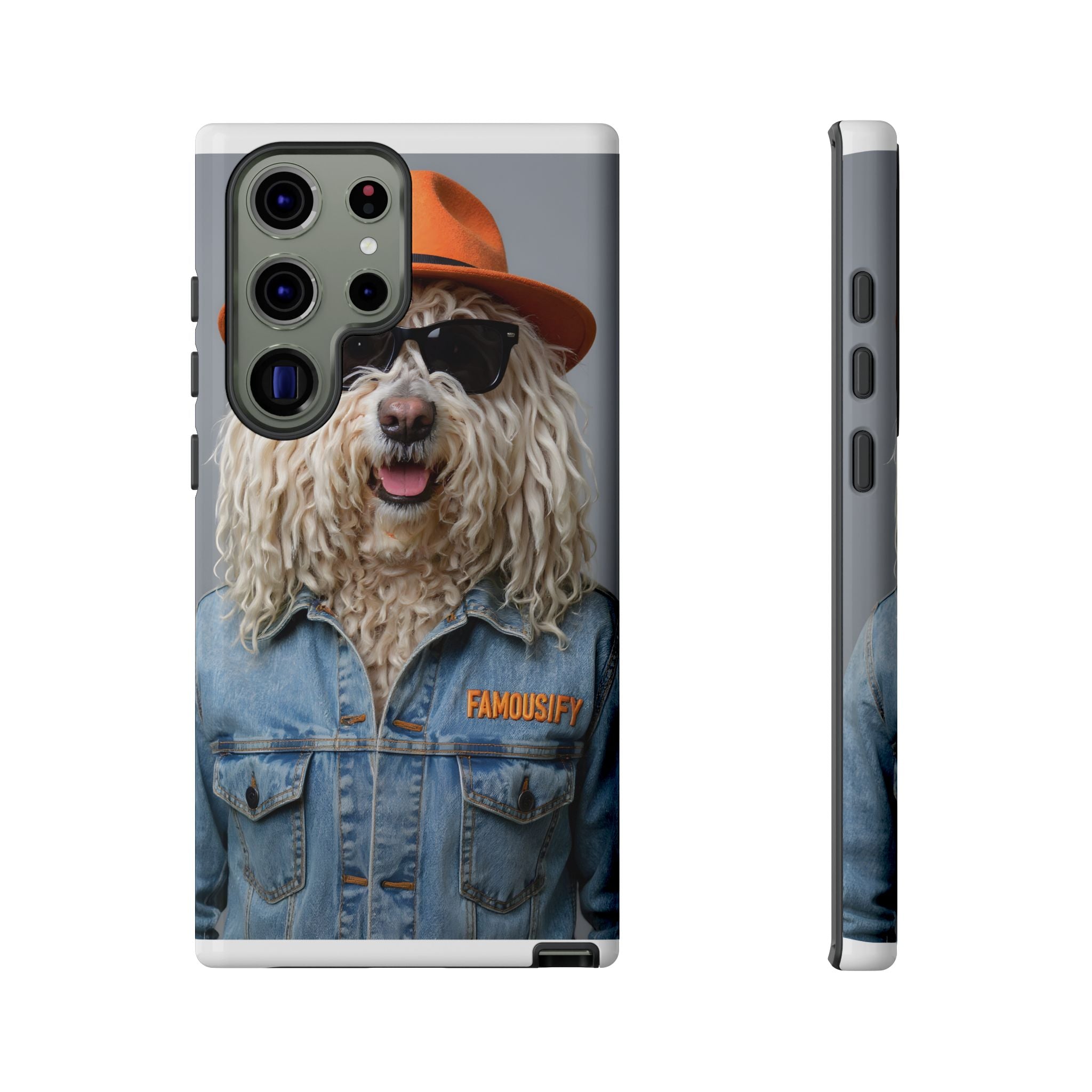 Dog Portrait PhCase - Denim Style - 2b67a892