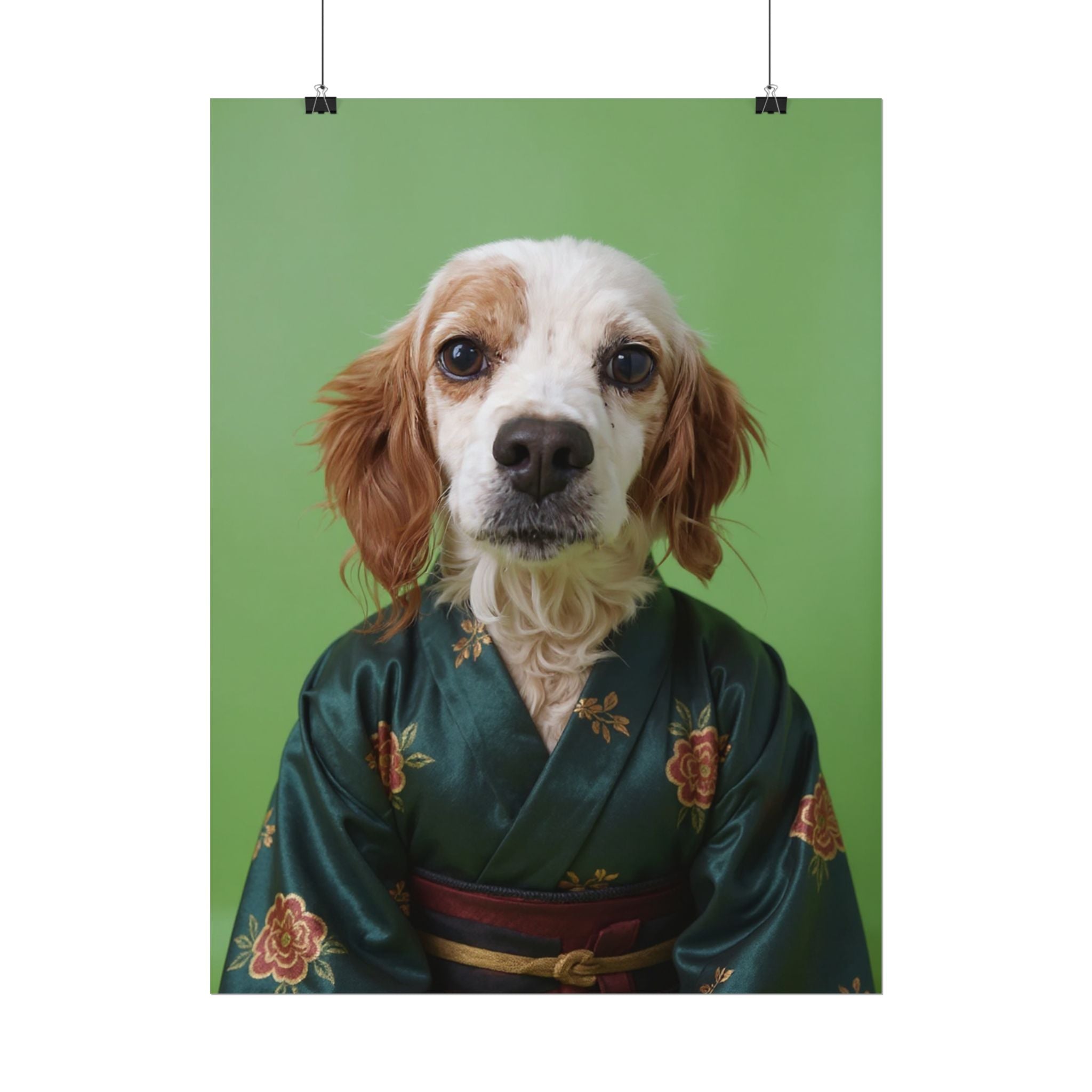 Dog Portrait FinArt - Kimono Vogue - 9df7ab1d