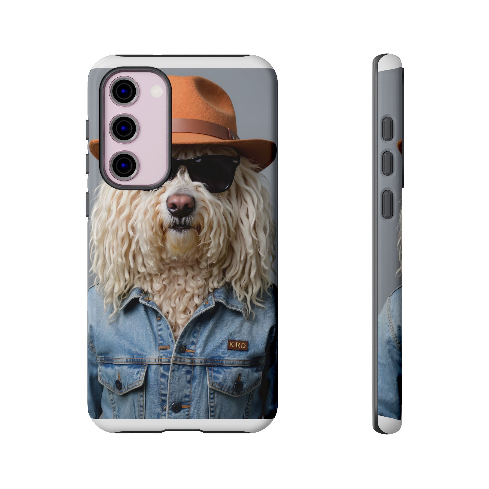 Dog Portrait PhCase - Denim Style - 55268d9c