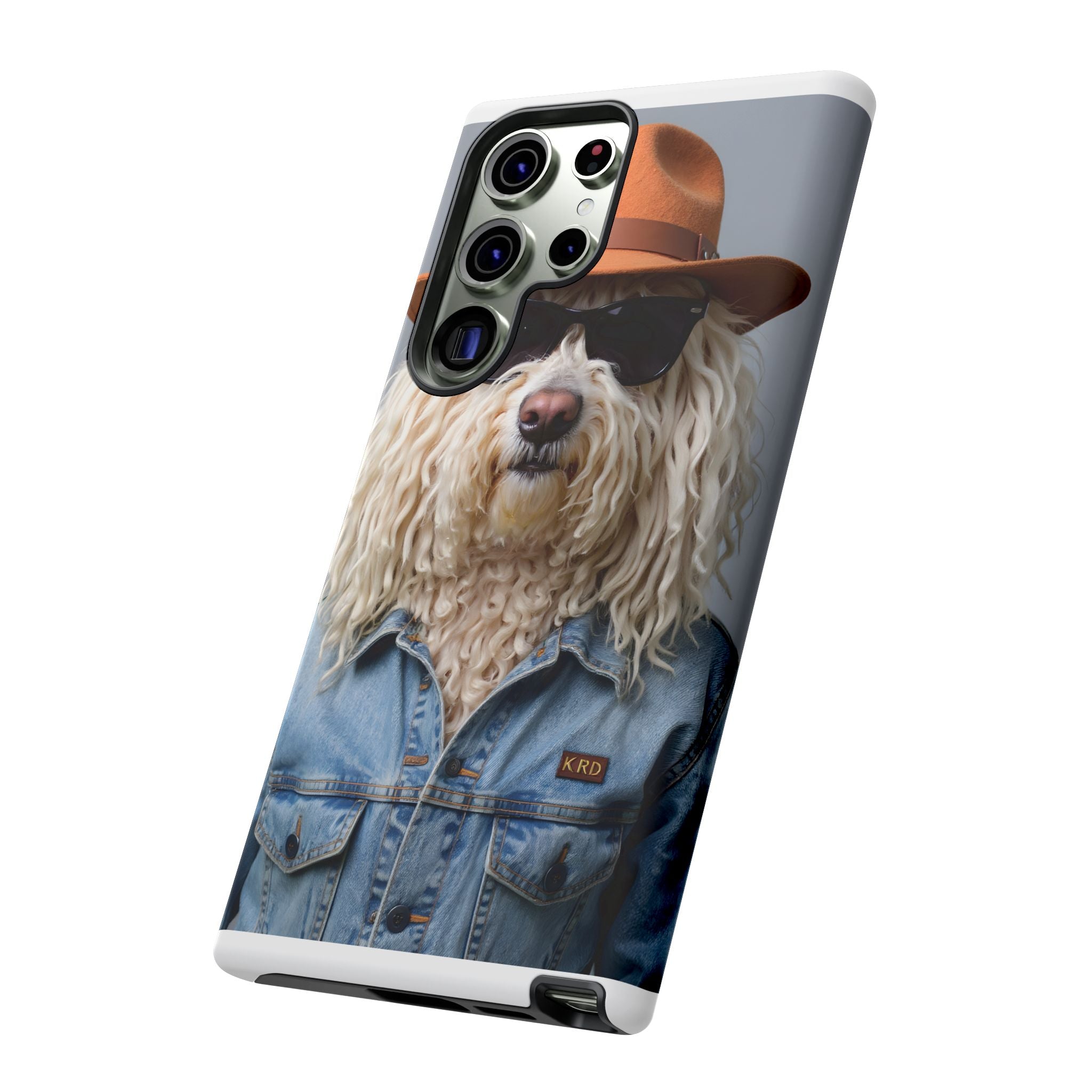 Dog Portrait PhCase - Denim Style - 55268d9c