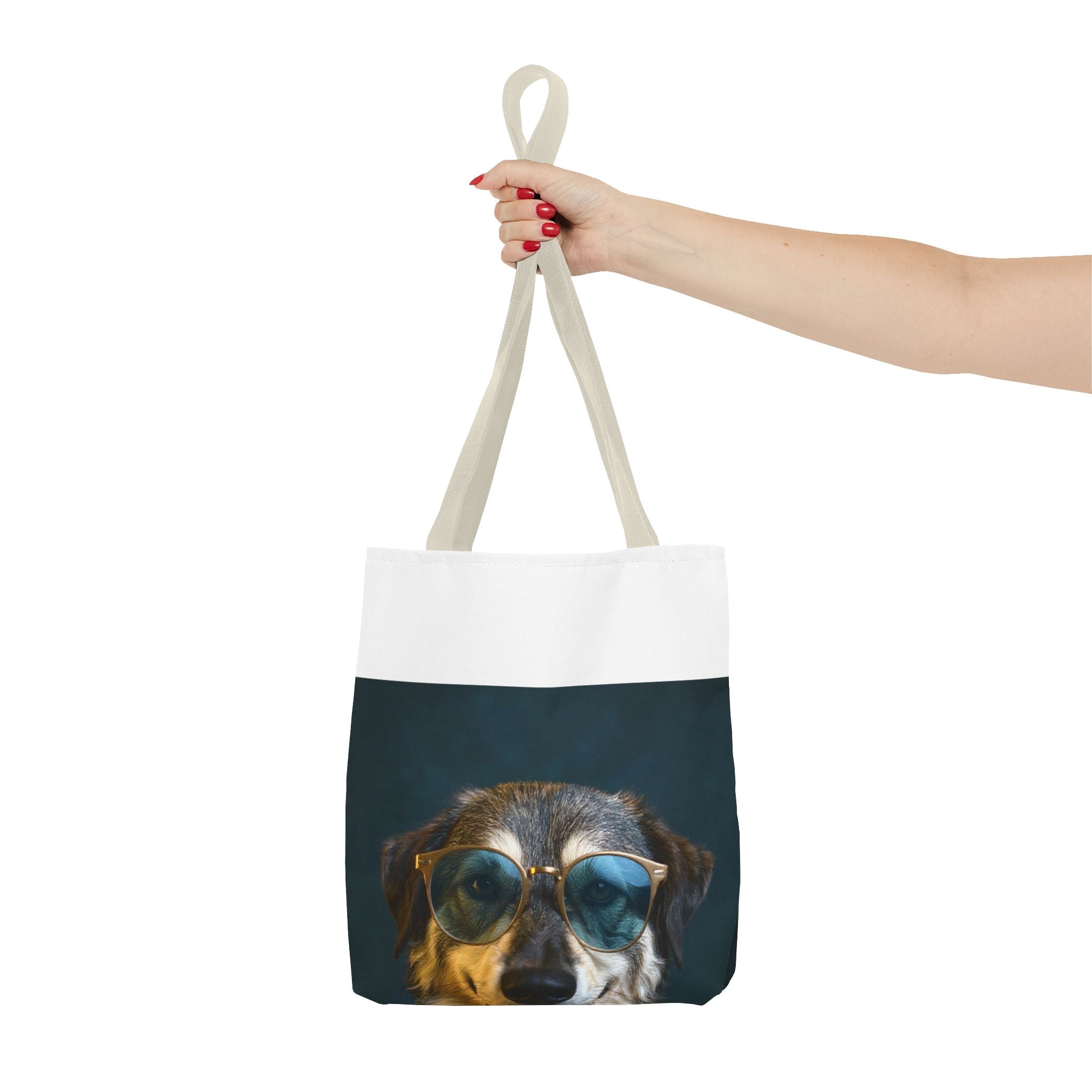 Dog Portrait ToteBg - Hippy Style - 7c455e33