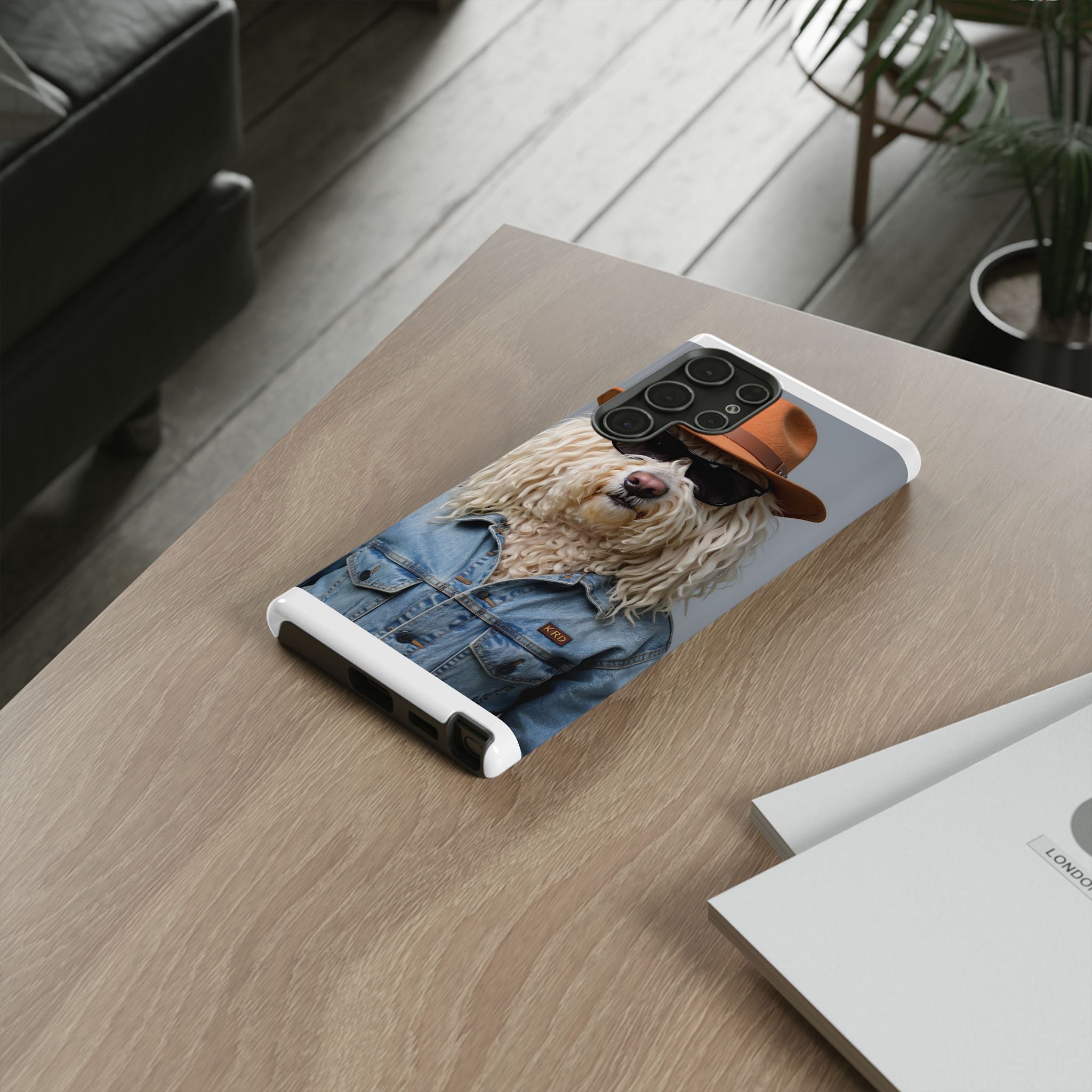Dog Portrait PhCase - Denim Style - 55268d9c