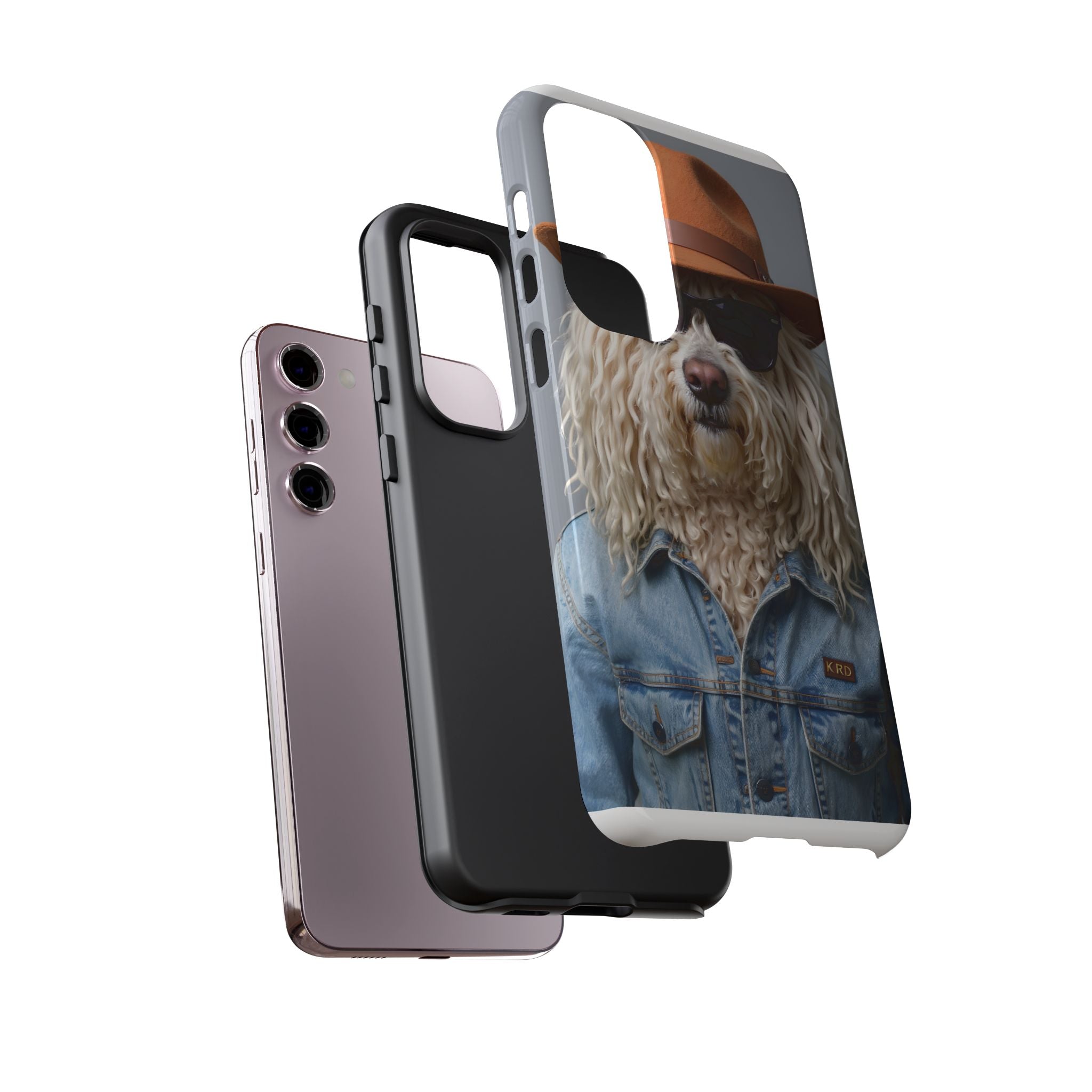 Dog Portrait PhCase - Denim Style - 55268d9c