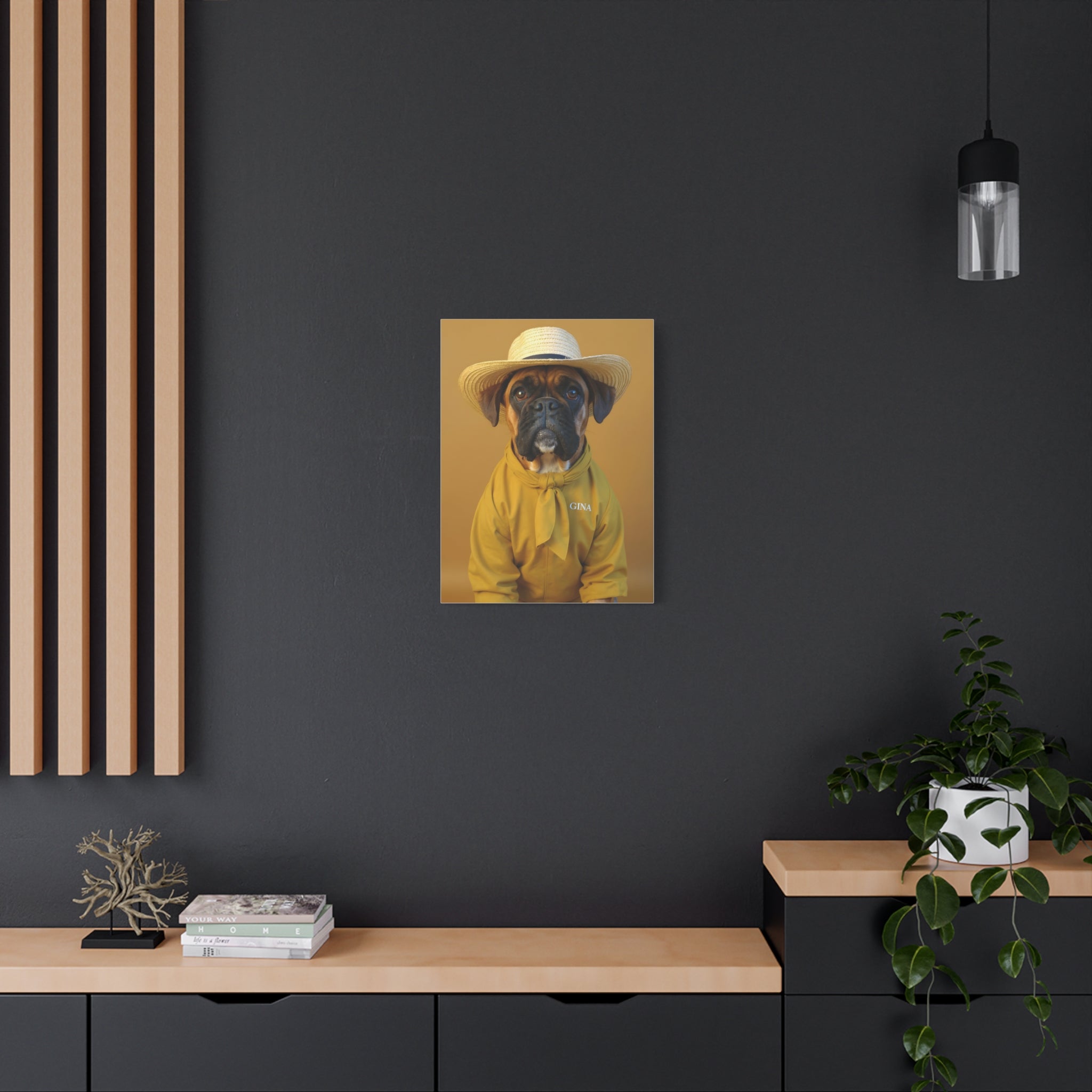 Dog Portrait Canvas - Luisa Style - 6d075784