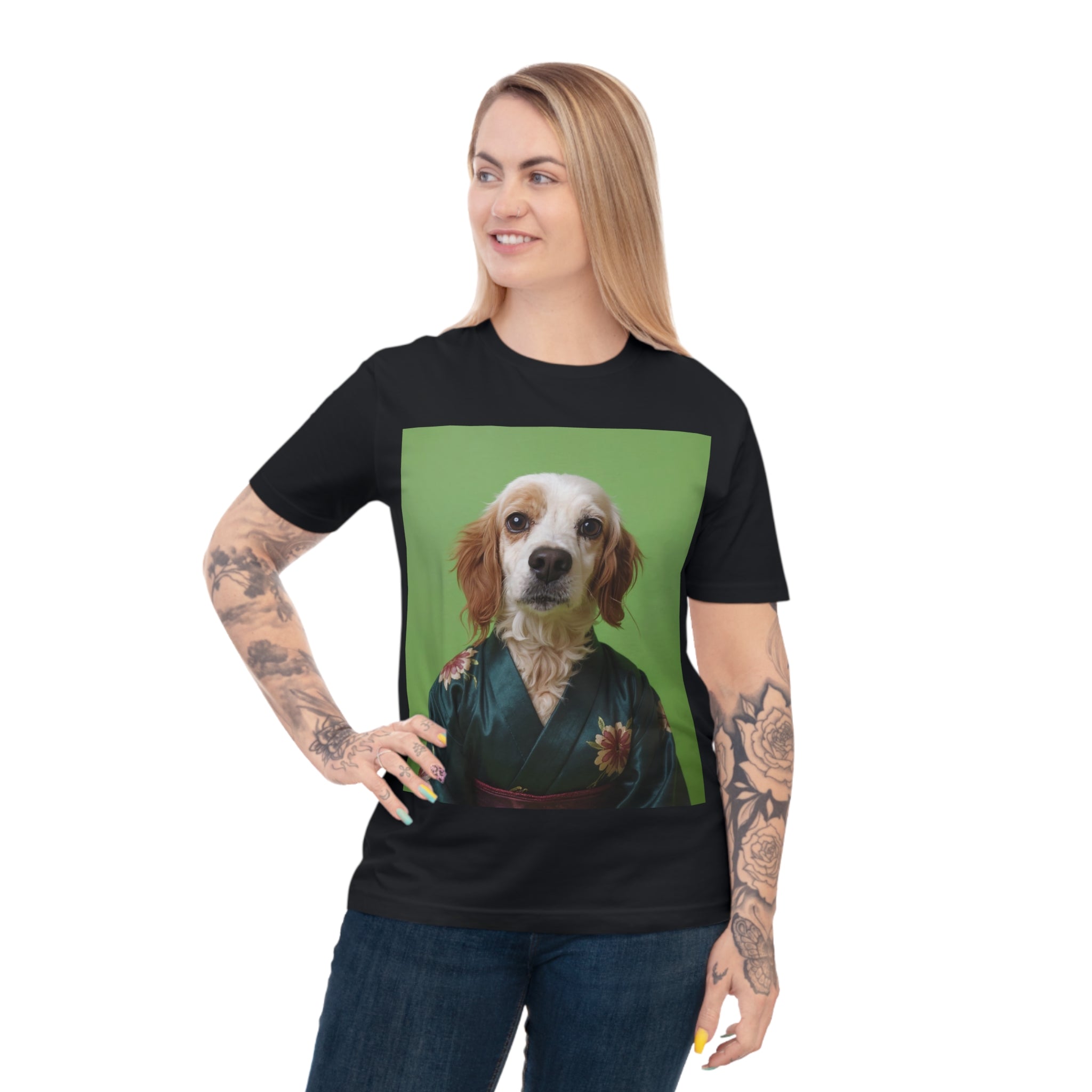 Dog Portrait TShirt - Kimono Vogue - 69ae1d28