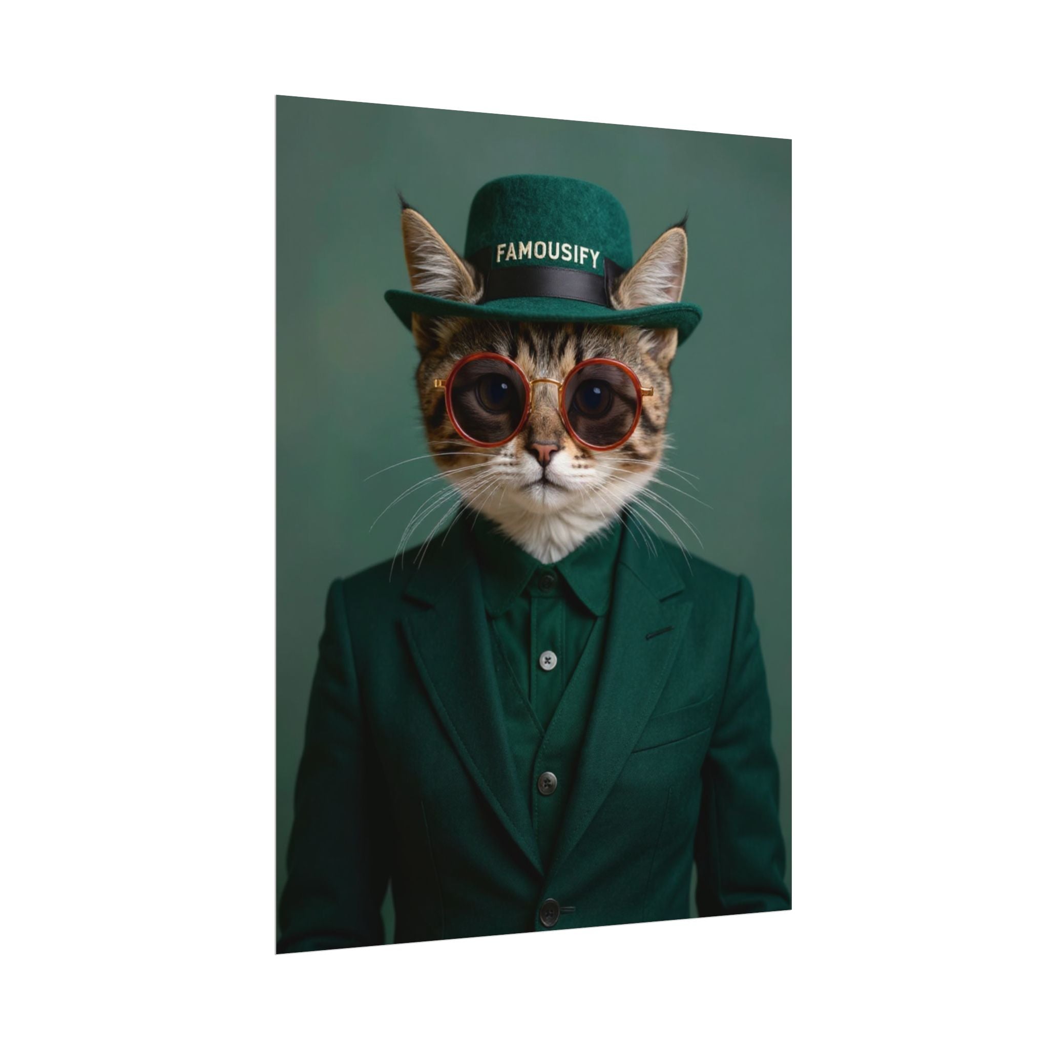 Dog Portrait FinArt - Cat Style - e76d82eb