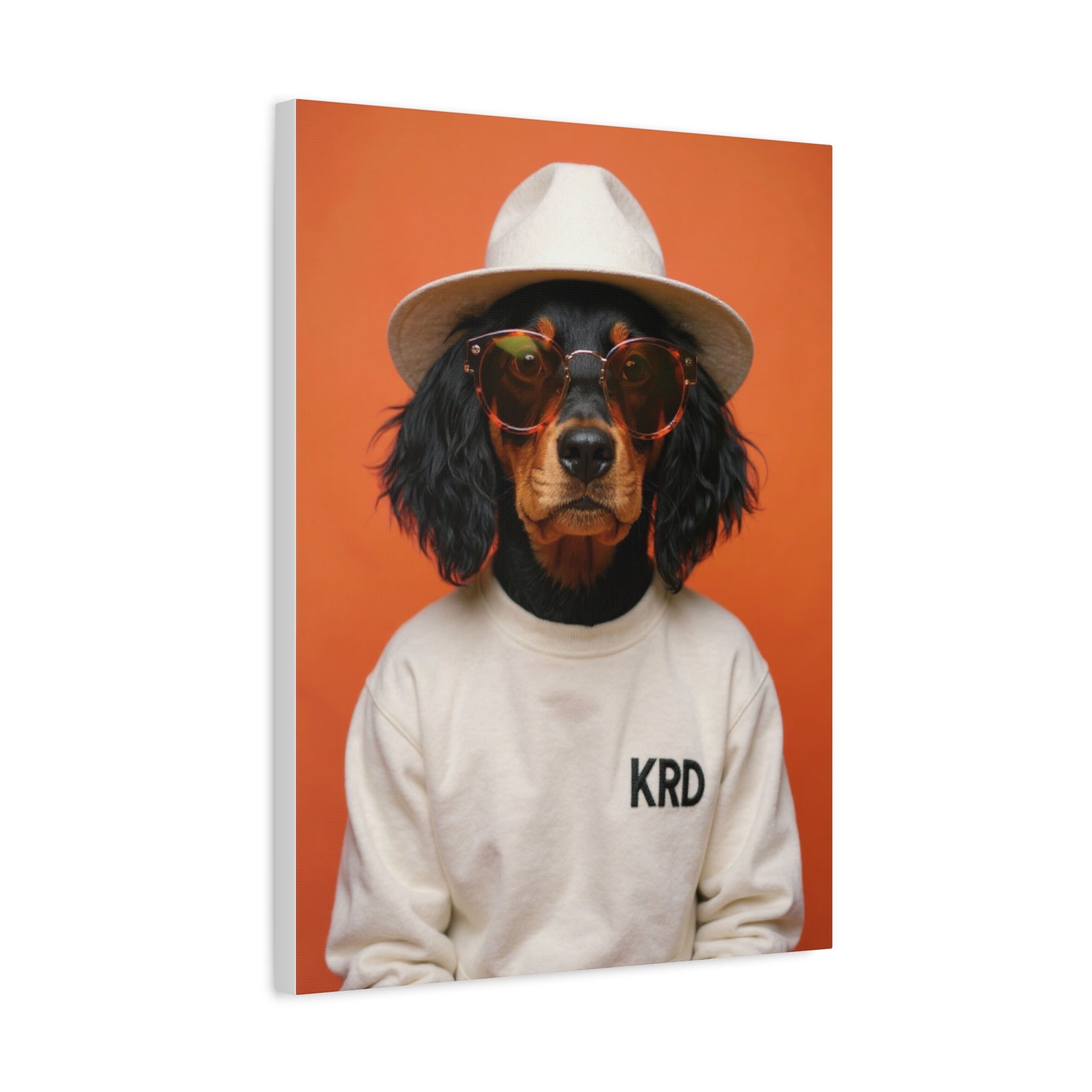 Dog Portrait Canvas - Carlos Style - 94b2b23b