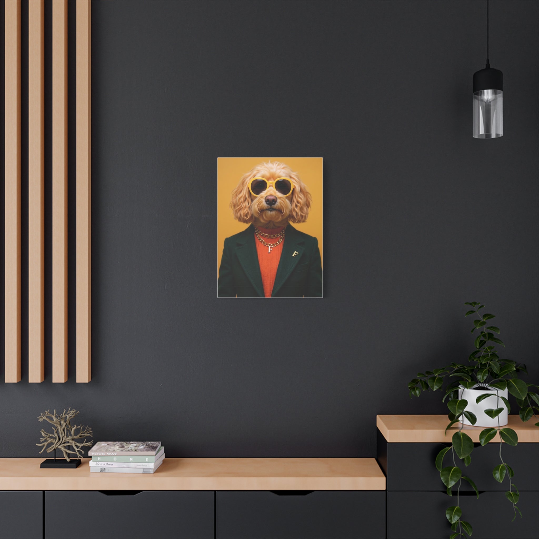 Dog Portrait Canvas - Bettella Style - e4e26ab4