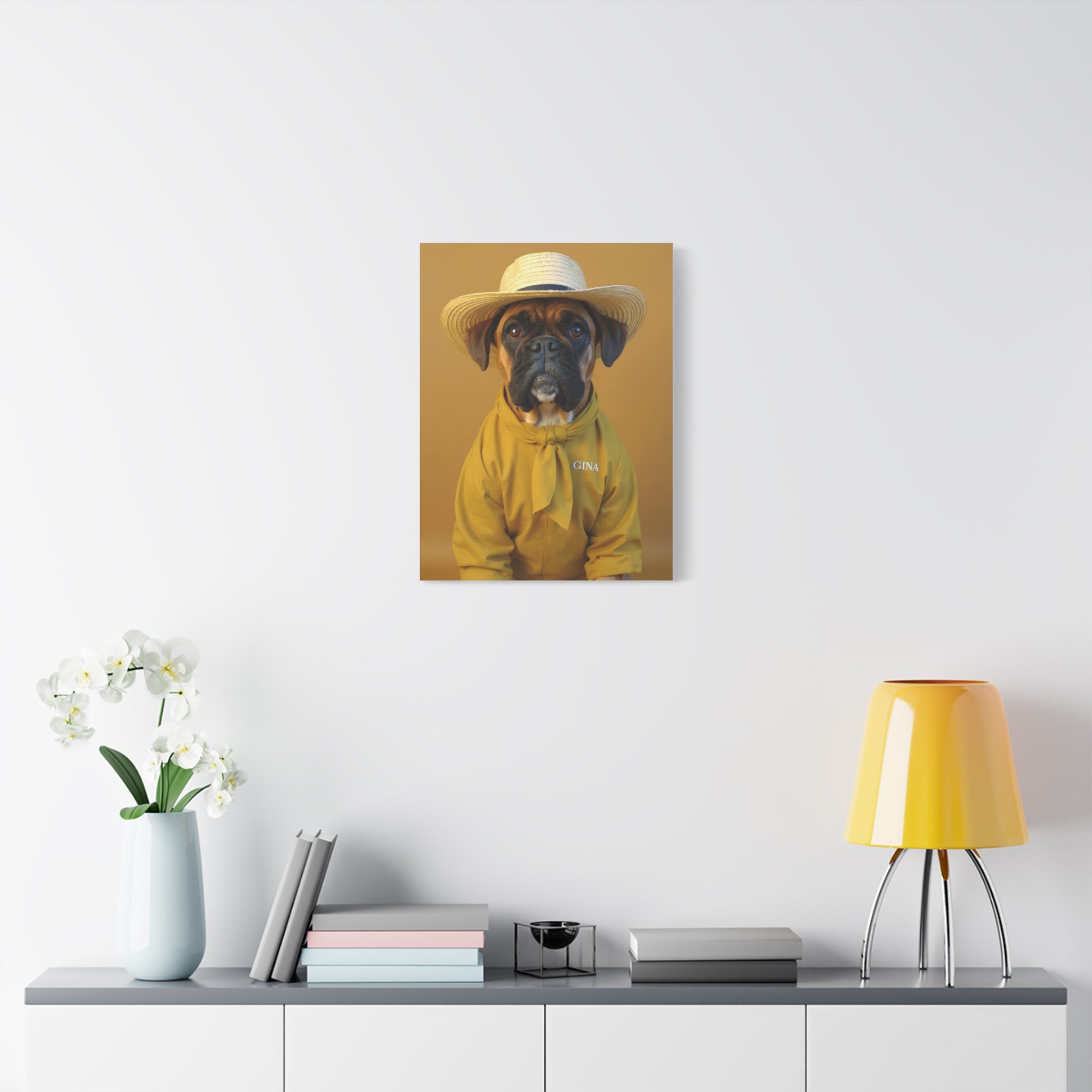 Dog Portrait Canvas - Luisa Style - 6d075784