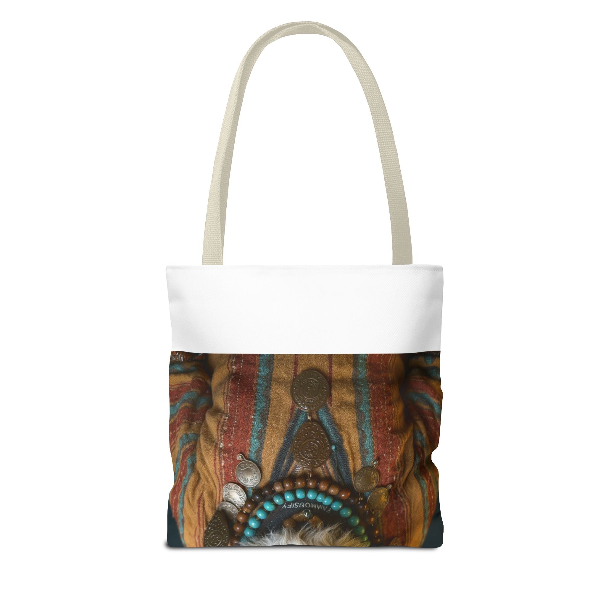 Dog Portrait ToteBg - Hippy Style - 7c455e33