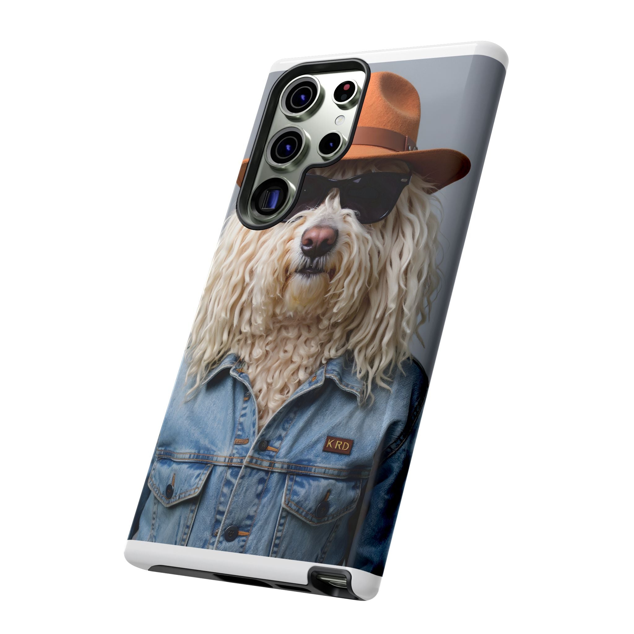 Dog Portrait PhCase - Denim Style - 55268d9c
