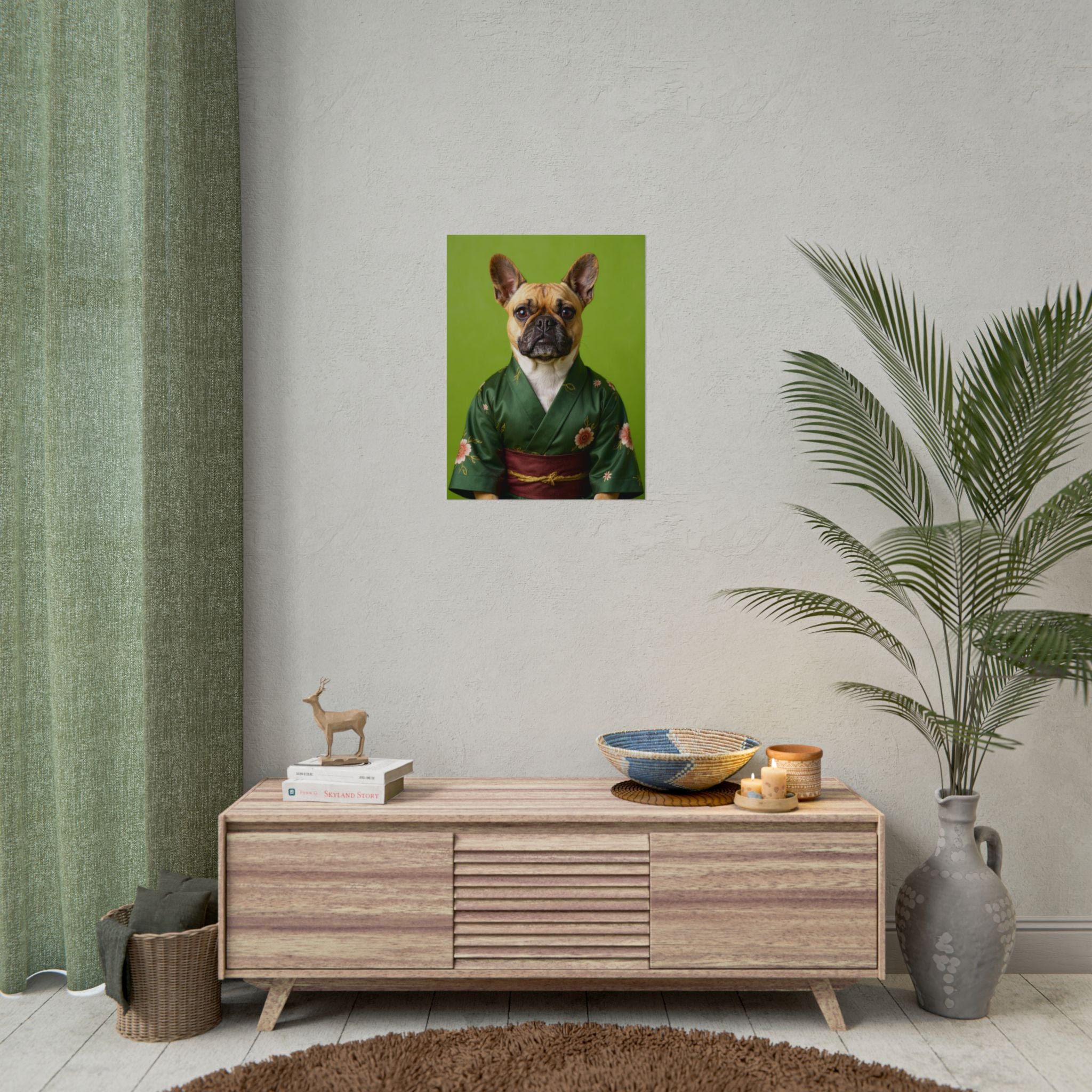 Dog Portrait FinArt - Kimono Vogue - 3eeb6f31