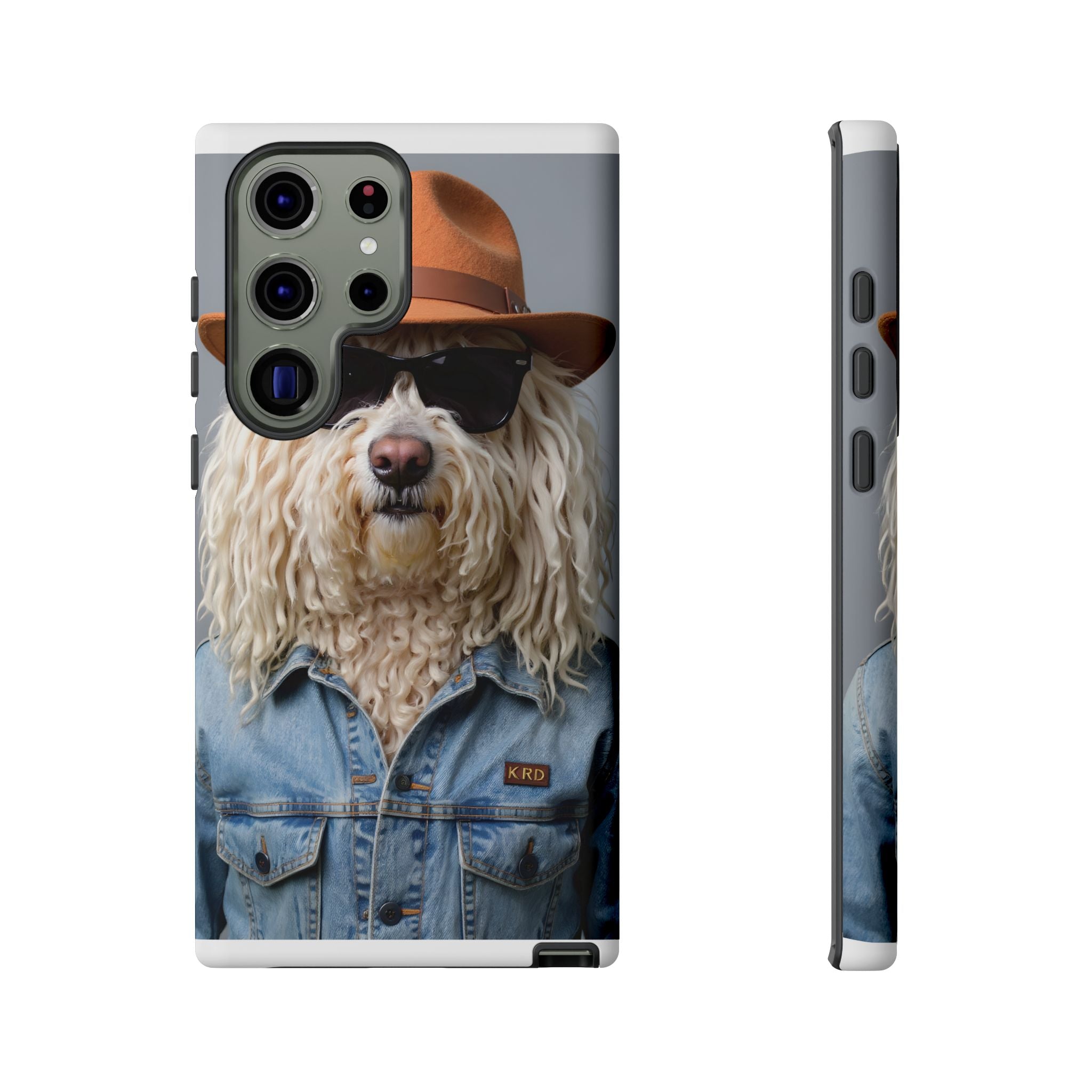 Dog Portrait PhCase - Denim Style - 55268d9c