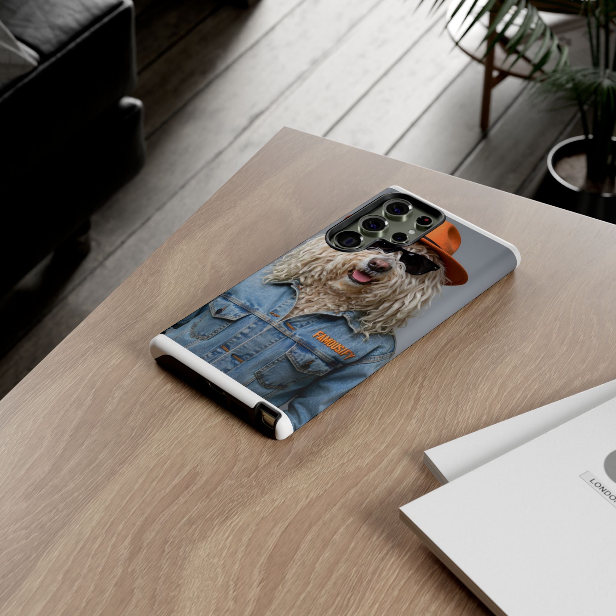 Dog Portrait PhCase - Denim Style - 2b67a892