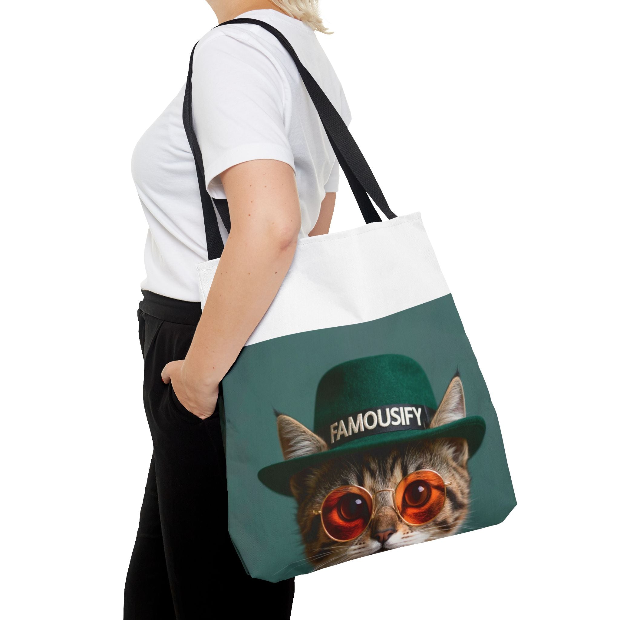 Dog Portrait ToteBg - Cat Style - e5e370fb