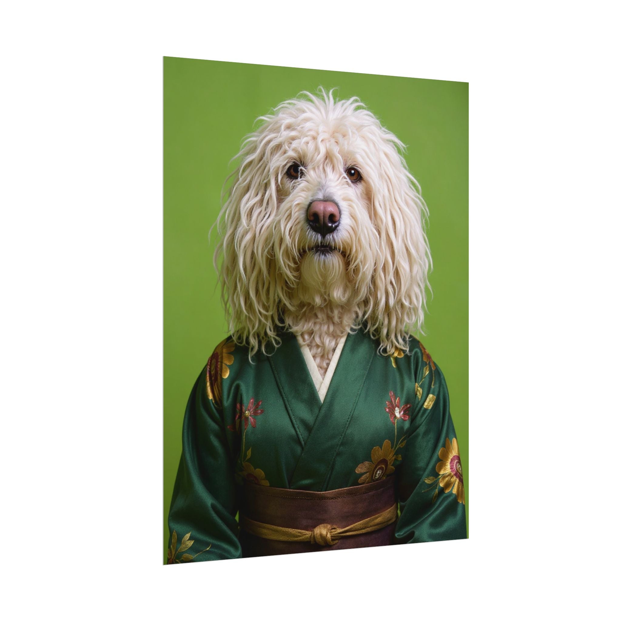 Dog Portrait FinArt - Kimono Vogue - dcc3b56d