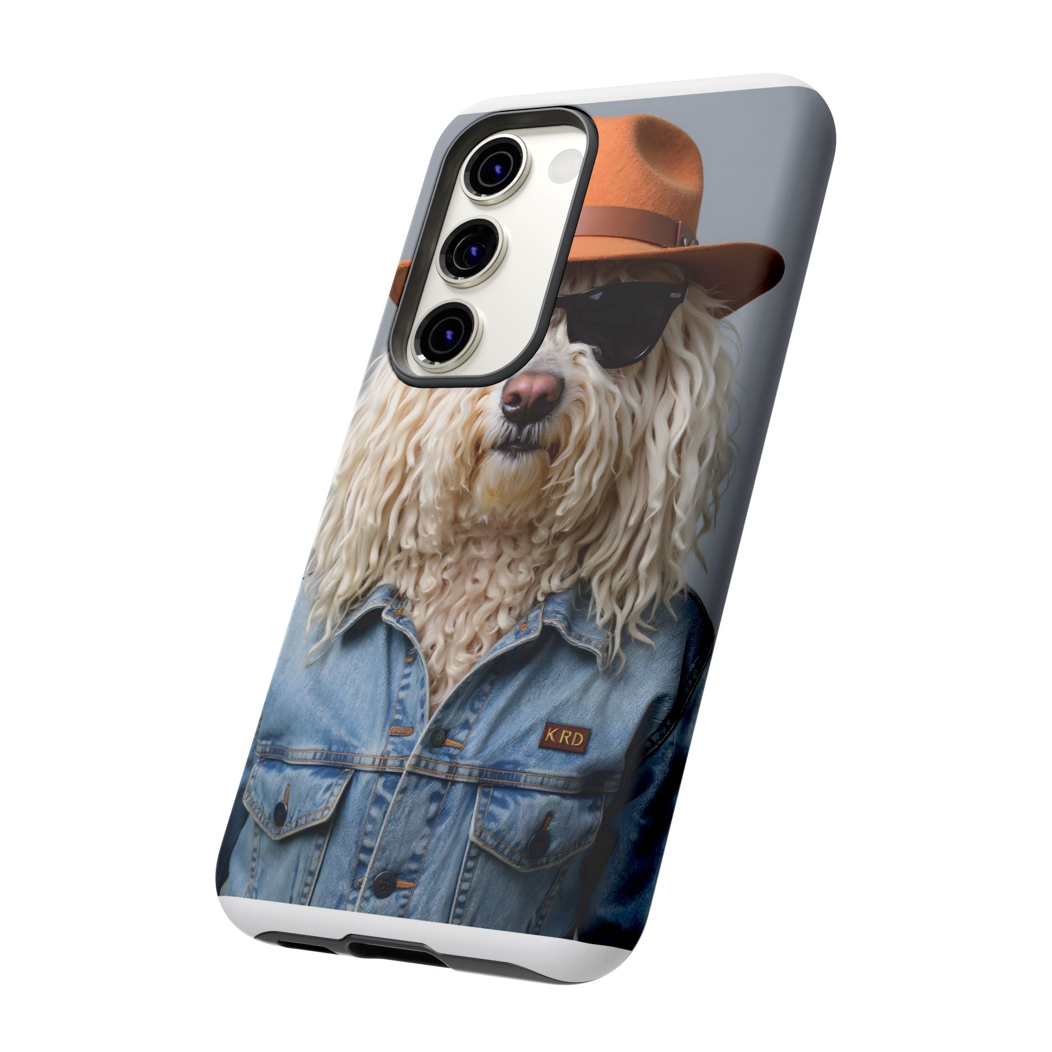 Dog Portrait PhCase - Denim Style - 55268d9c