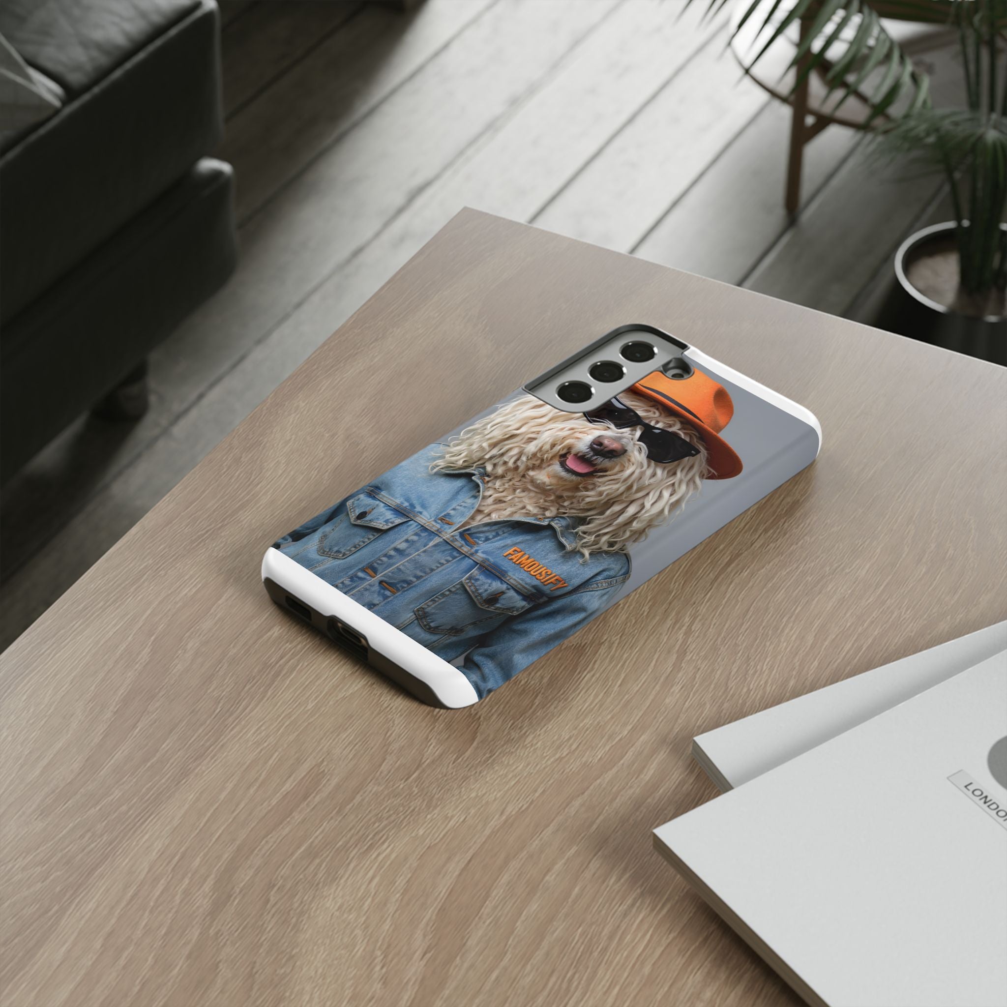 Dog Portrait PhCase - Denim Style - 2b67a892
