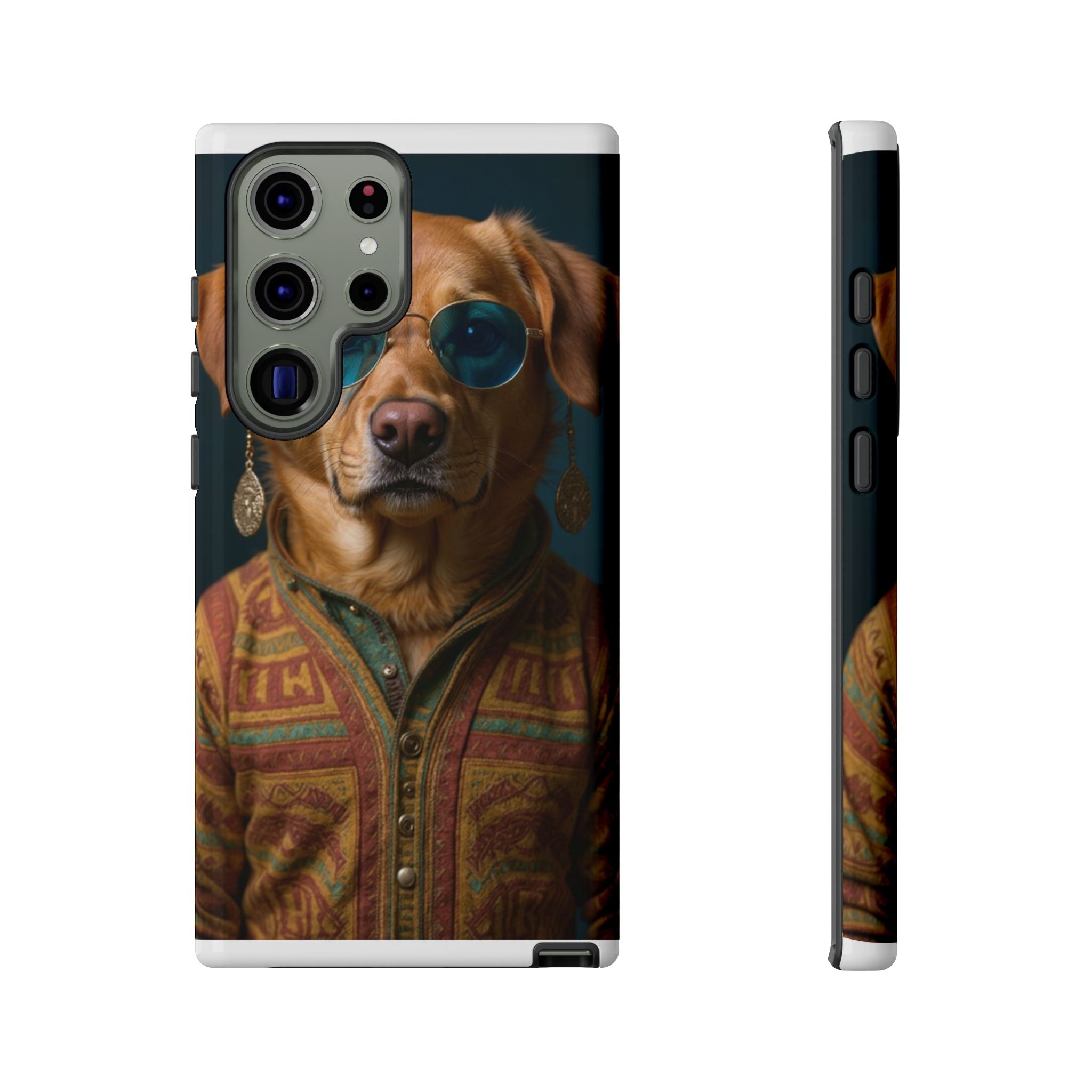 Dog Portrait PhCase - Hippy Style - 56d9d3ee