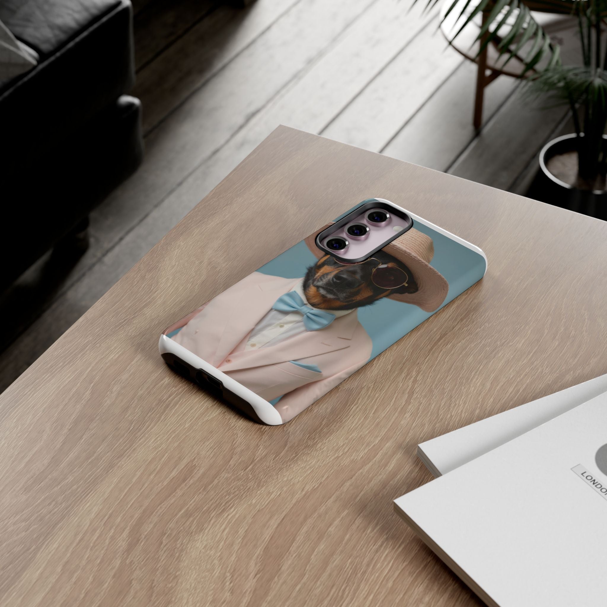 Dog Portrait PhCase - Pink Style - 5af91ae6