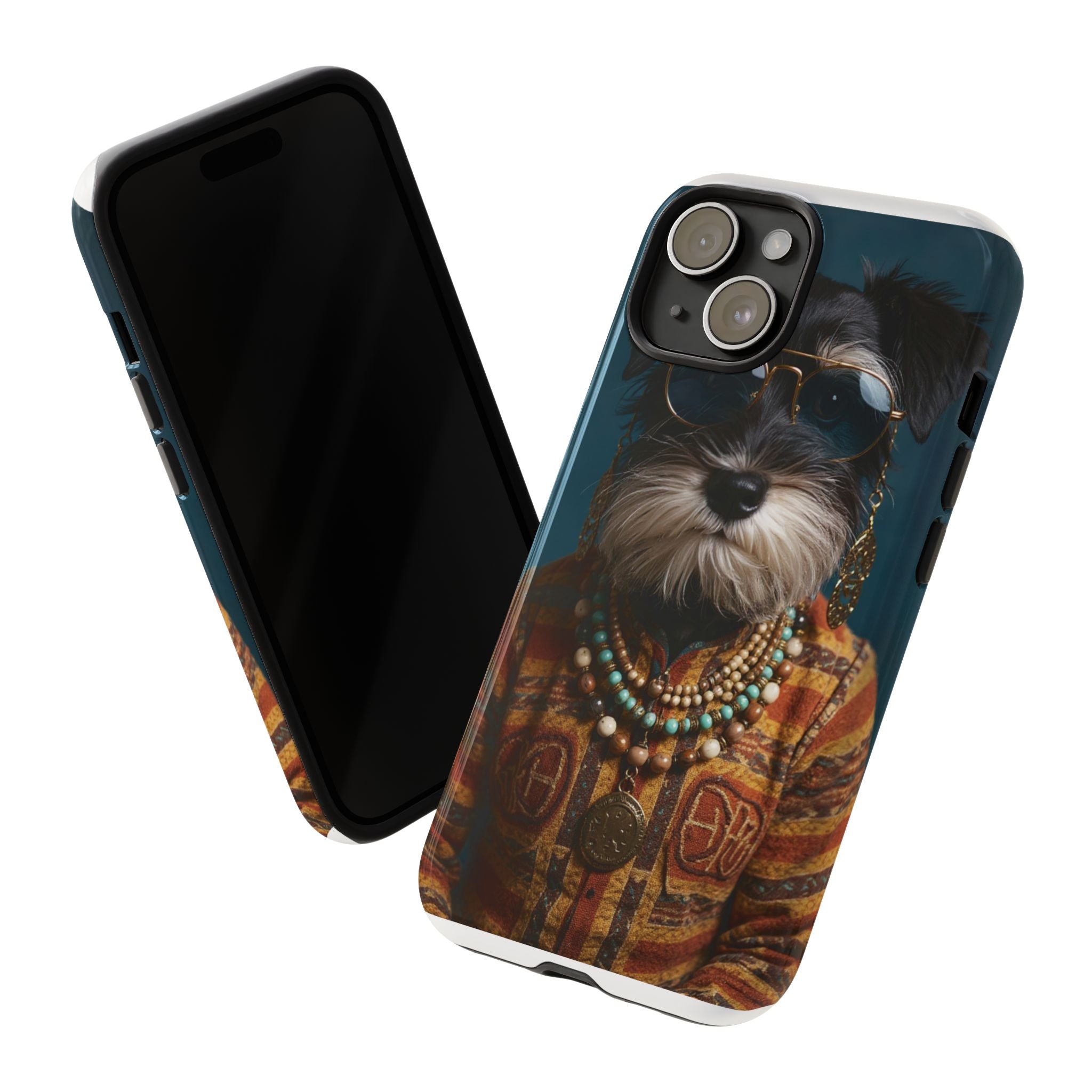 Dog Portrait PhCase - Hippy Style - 7c8aa4b2