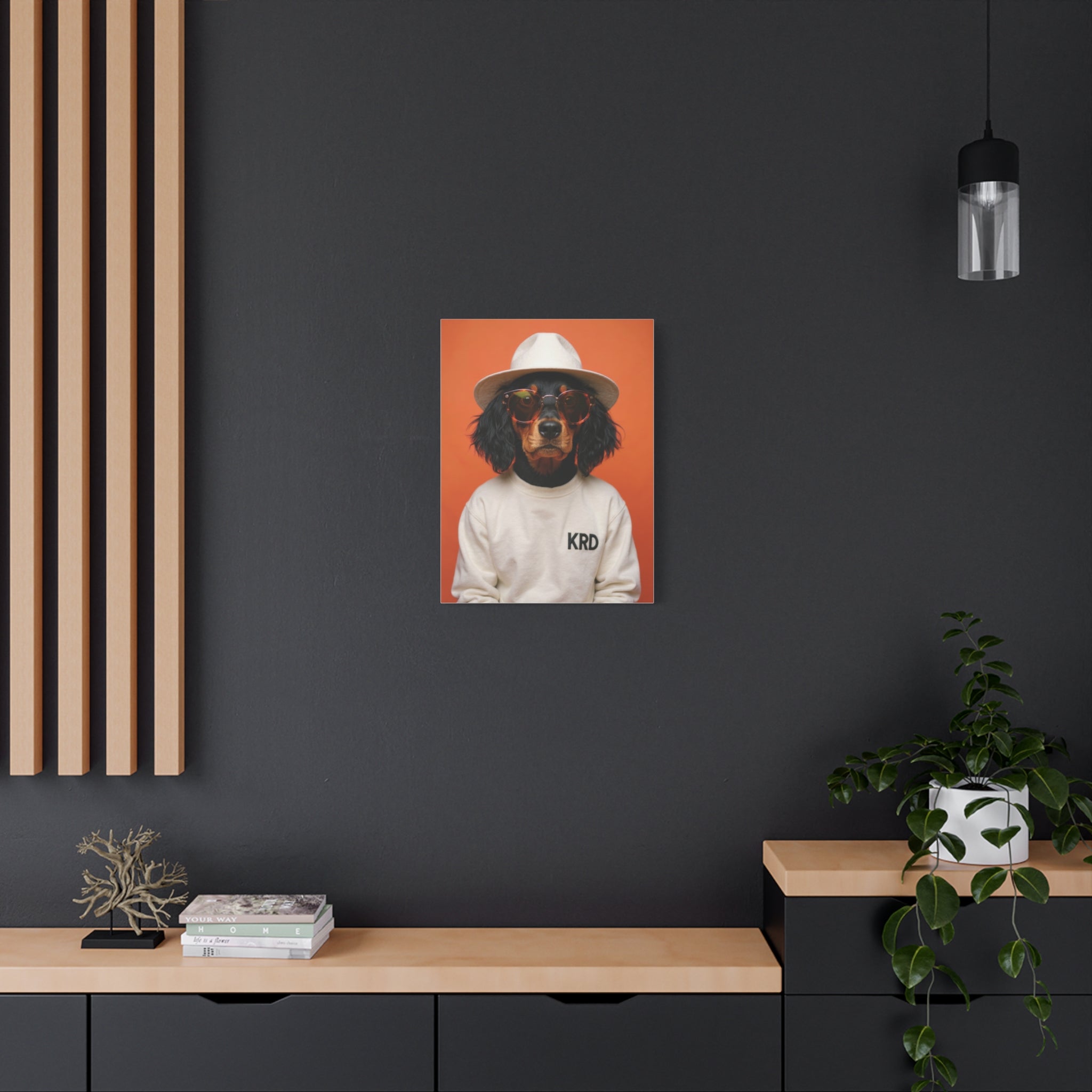 Dog Portrait Canvas - Carlos Style - 94b2b23b