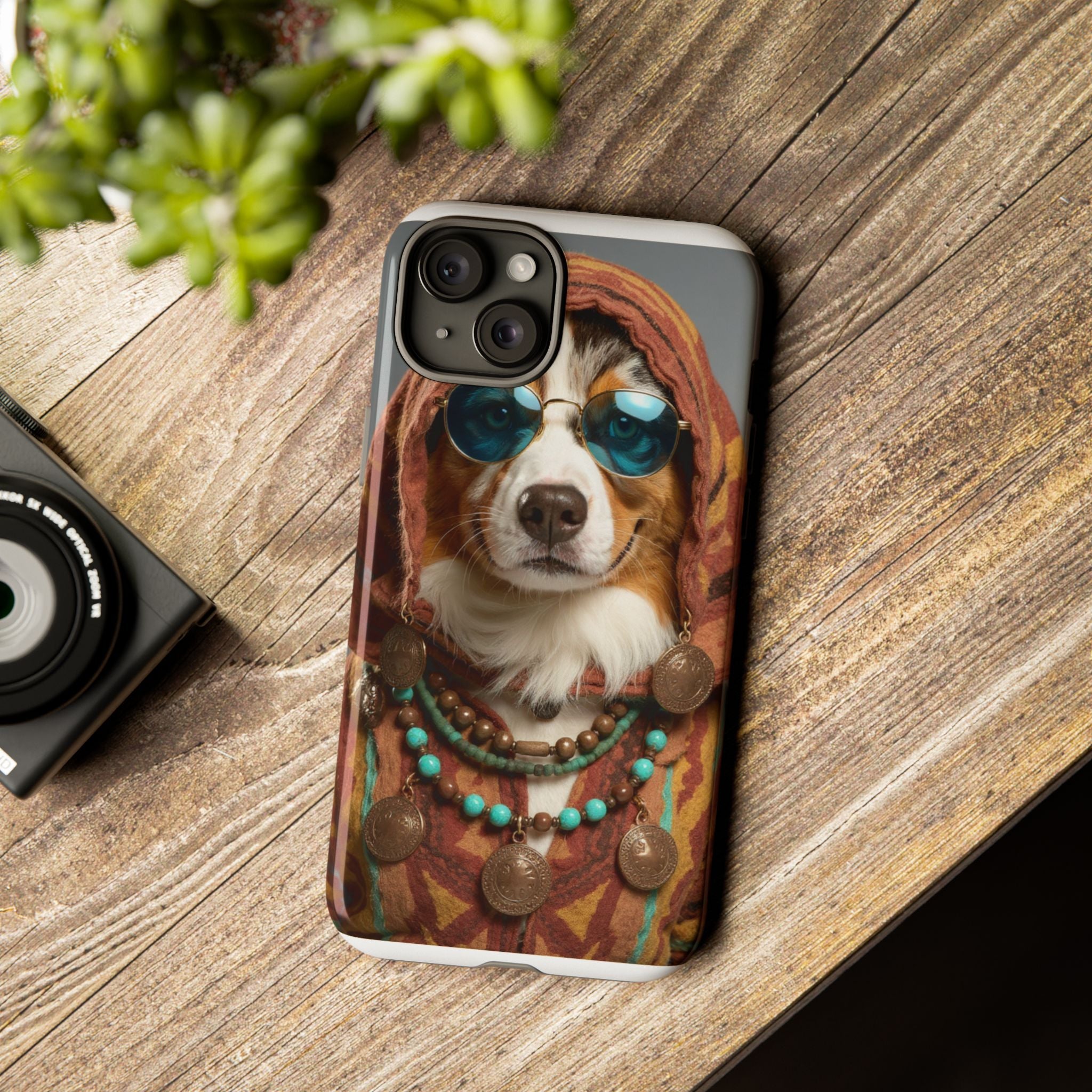 Dog Portrait PhCase - Hippy Style - 528efd8f
