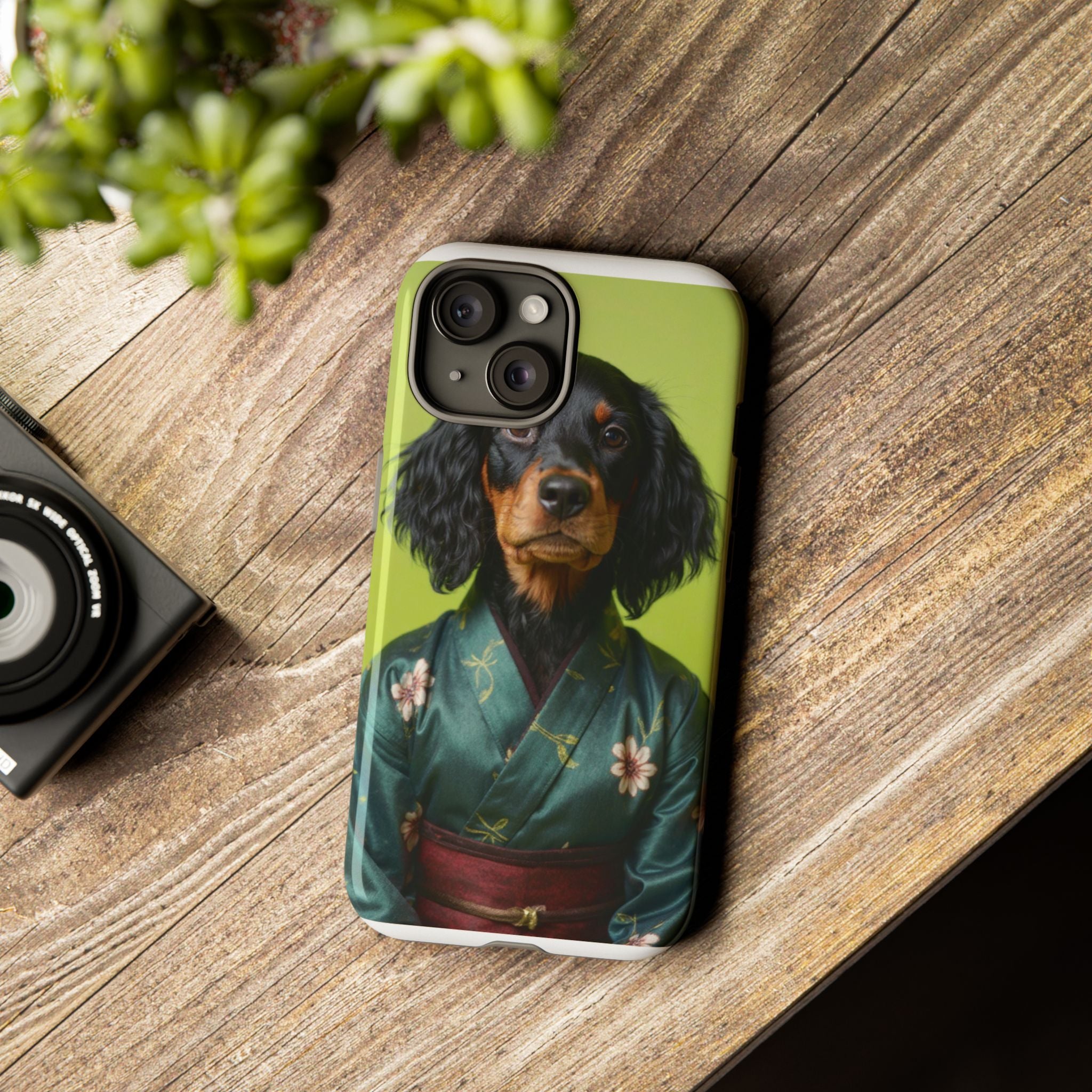 Dog Portrait PhCase - Kimono Vogue - 68bee7e6