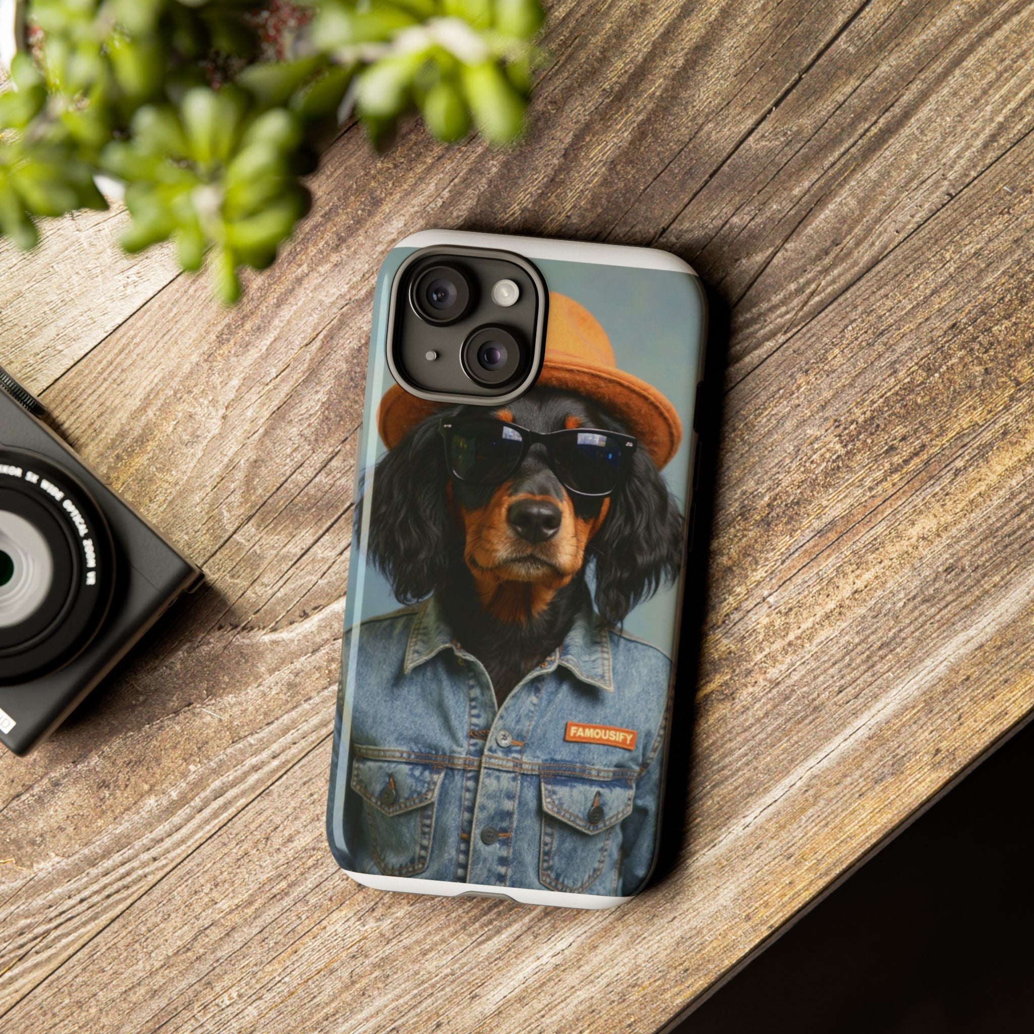 Dog Portrait PhCase - Denim Style - 4553b031