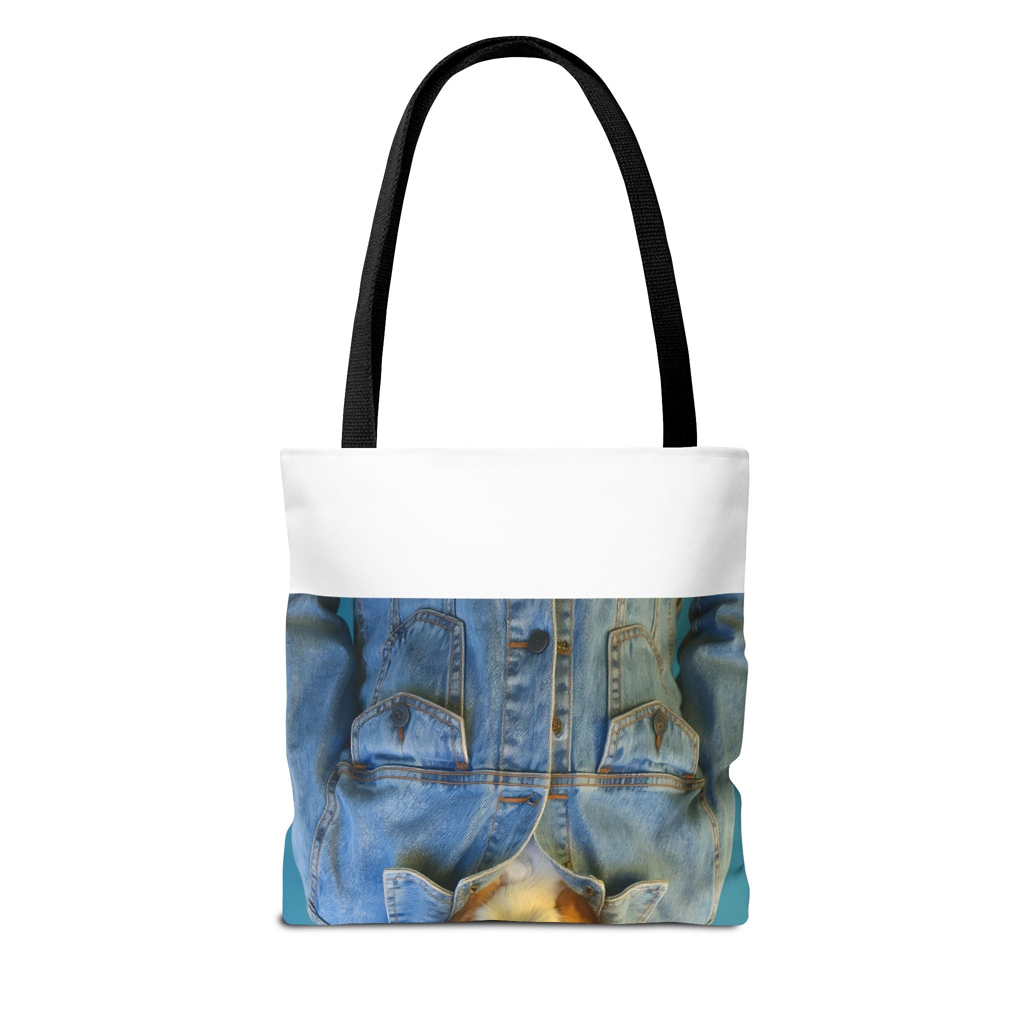 Dog Portrait ToteBg - Denim Style - f82322ec