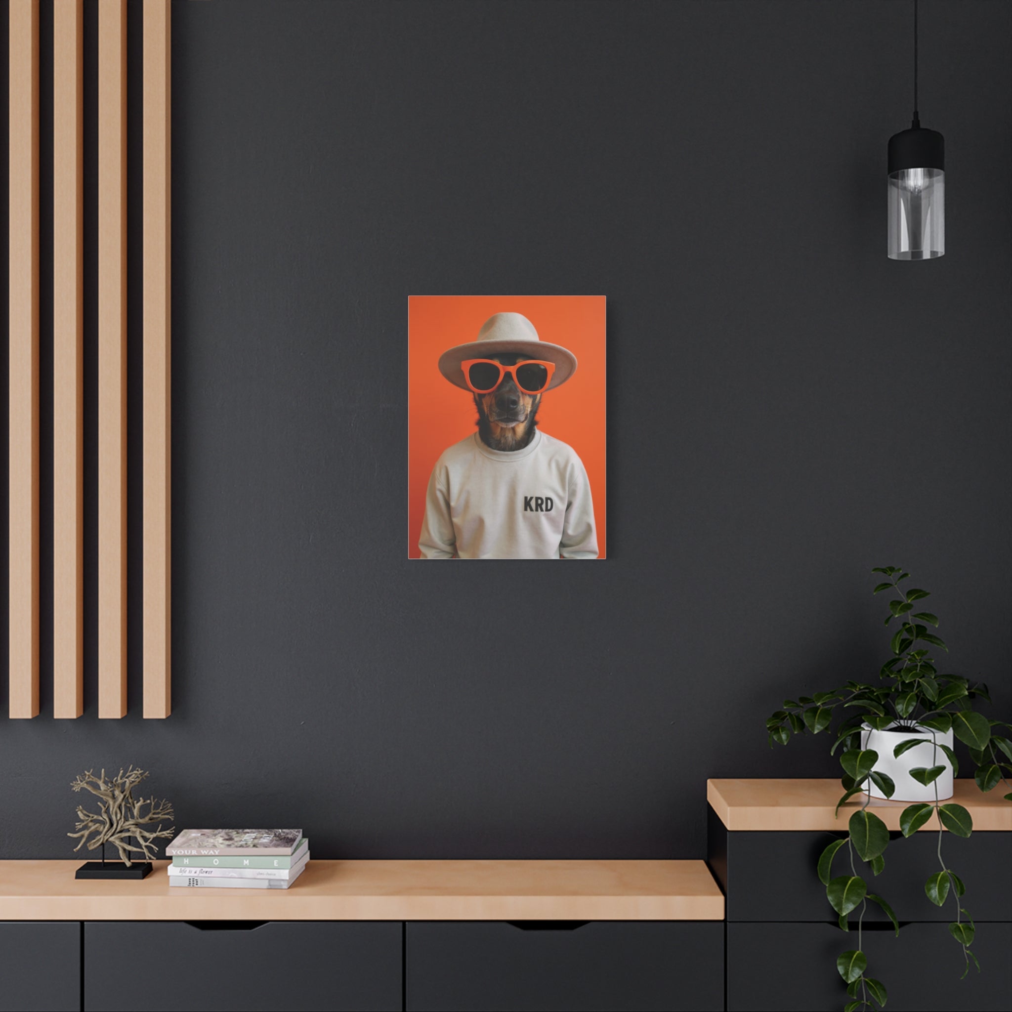Dog Portrait Canvas - Carlos Style - 91bbc064