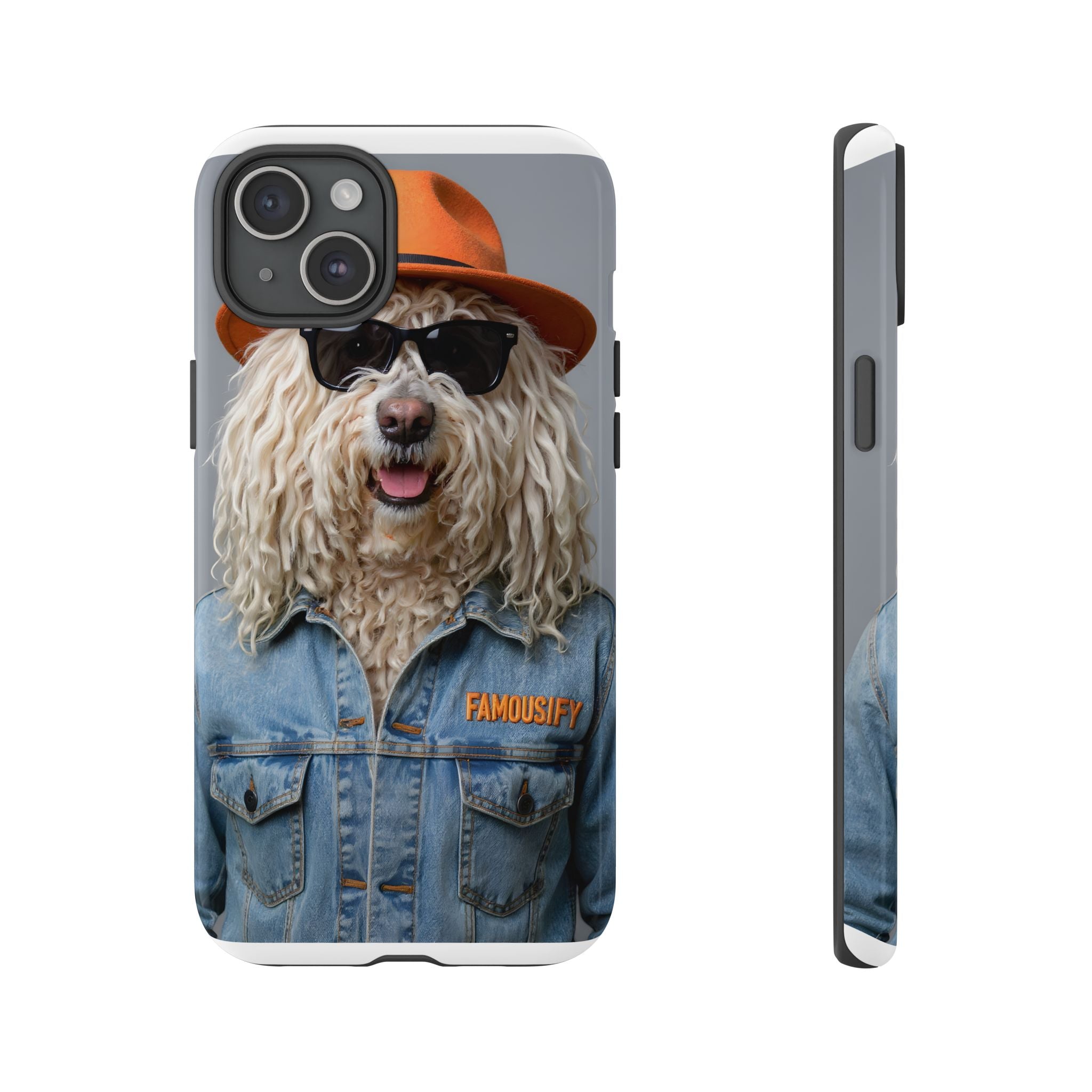 Dog Portrait PhCase - Denim Style - 2b67a892