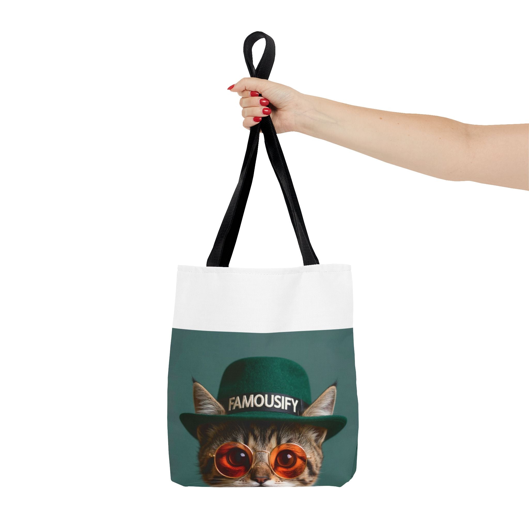 Dog Portrait ToteBg - Cat Style - e5e370fb