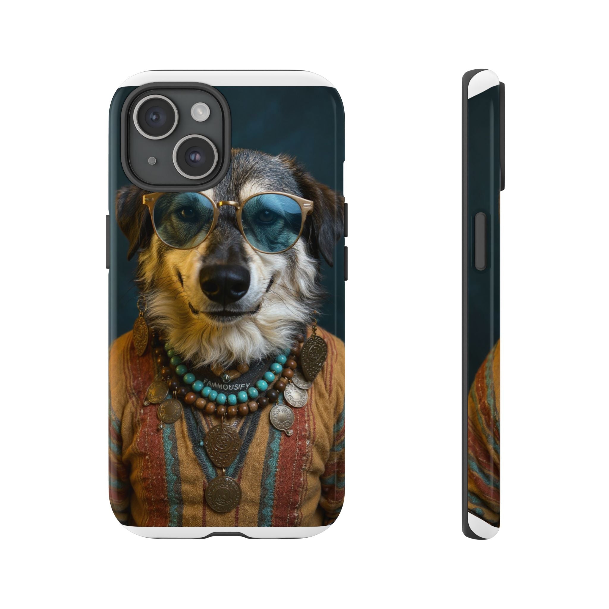 Dog Portrait PhCase - Hippy Style - 407c2e6c