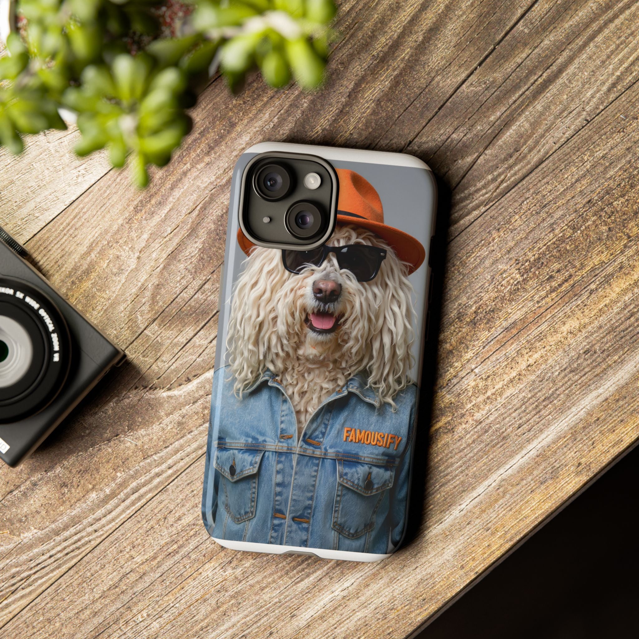 Dog Portrait PhCase - Denim Style - 2b67a892