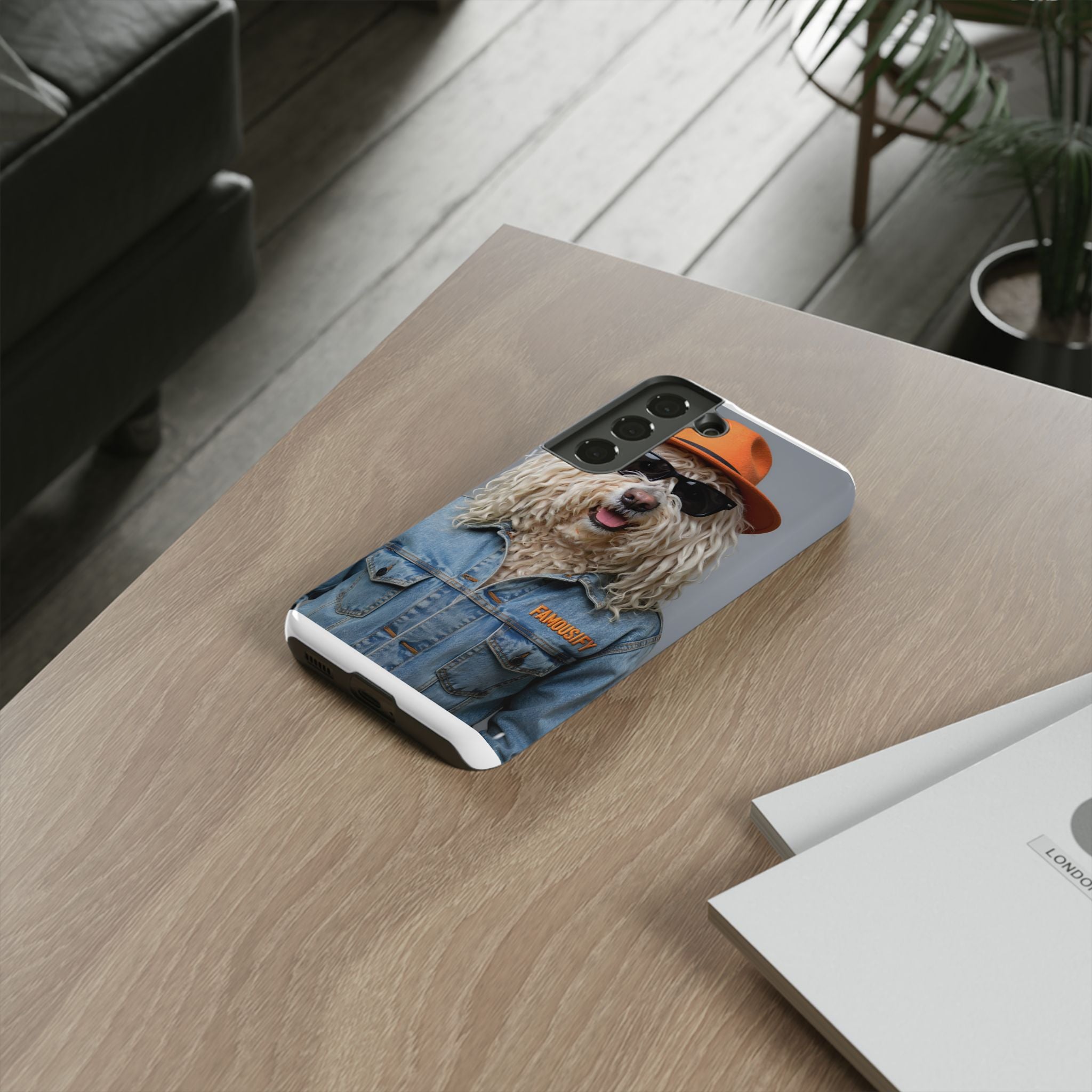 Dog Portrait PhCase - Denim Style - 2b67a892