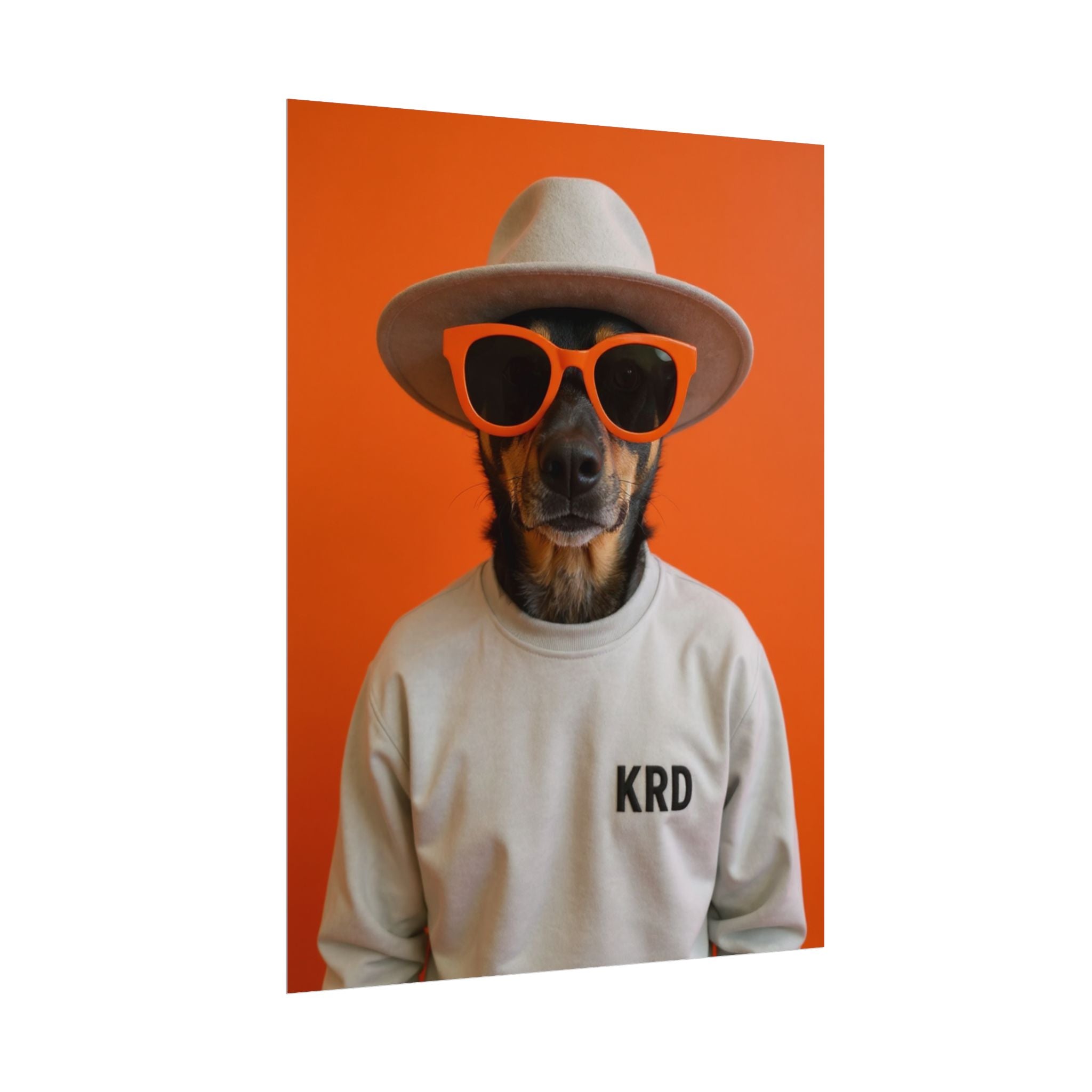 Dog Portrait FinArt - Carlos Style - 70dee015
