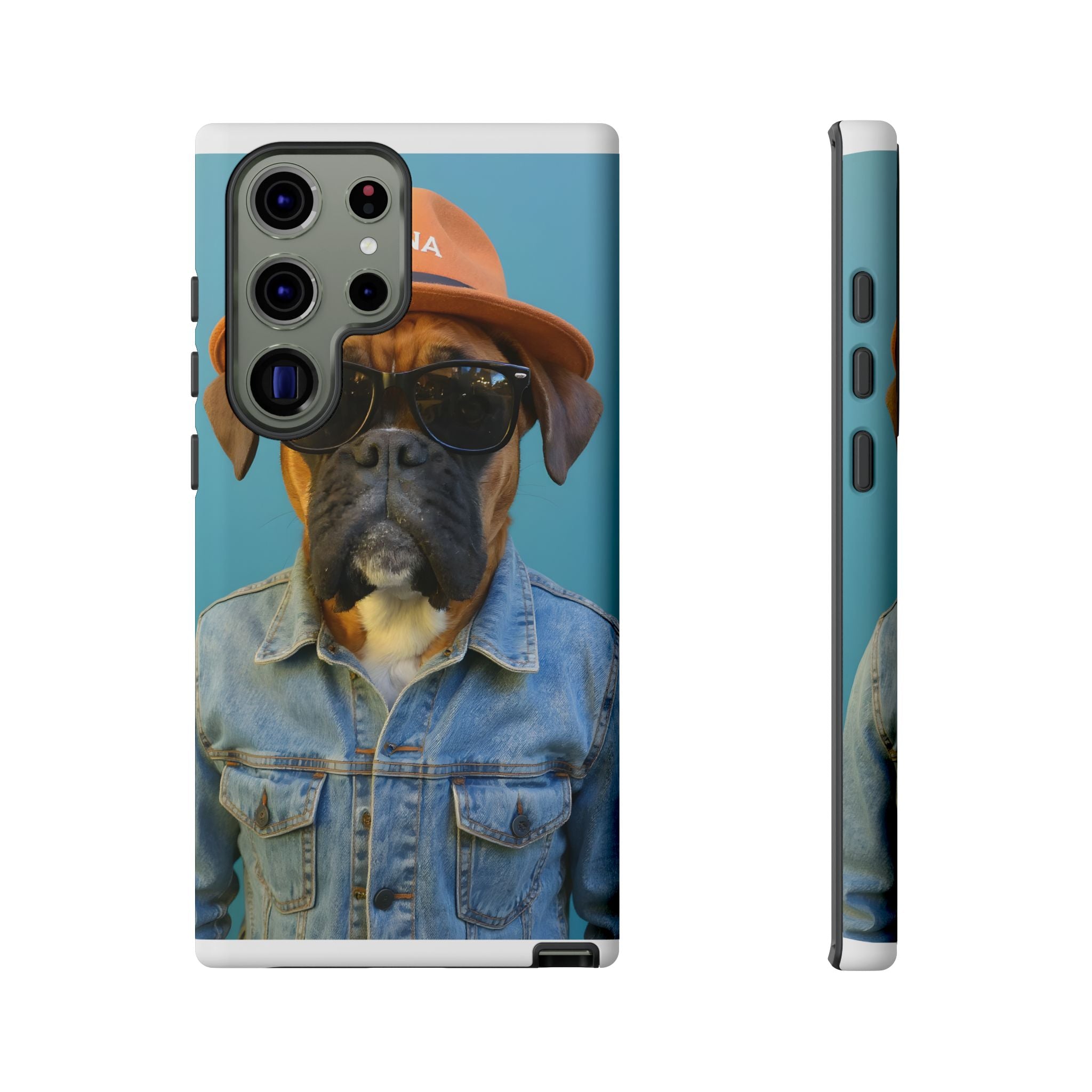 Dog Portrait PhCase - Denim Style - 80a6cbbd