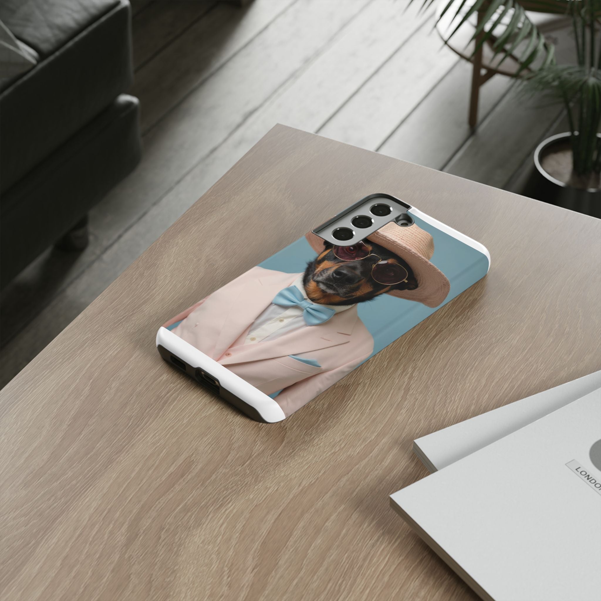 Dog Portrait PhCase - Pink Style - 5af91ae6