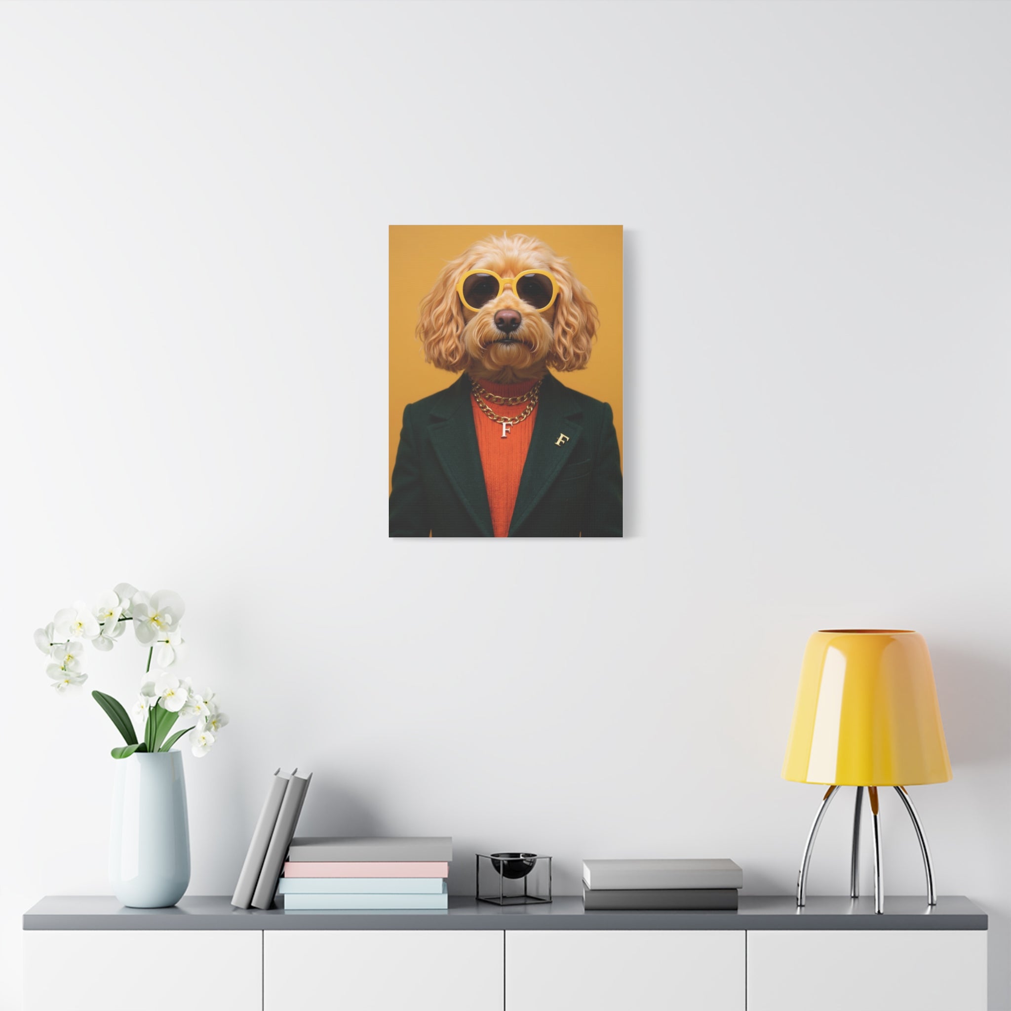 Dog Portrait Canvas - Bettella Style - e4e26ab4