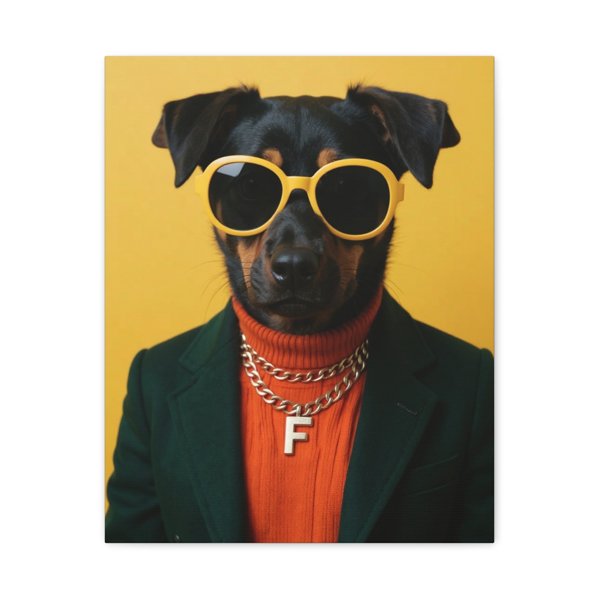 Dog Portrait Canvas - Bettella Style - 1a7717d4