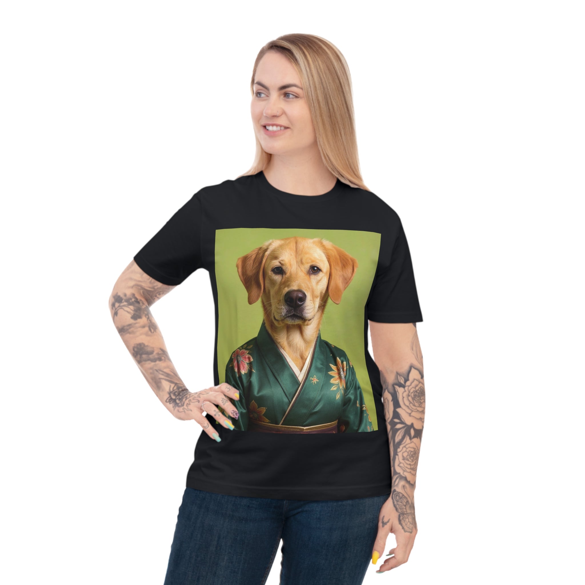 Dog Portrait TShirt - Kimono Vogue - 50819e68
