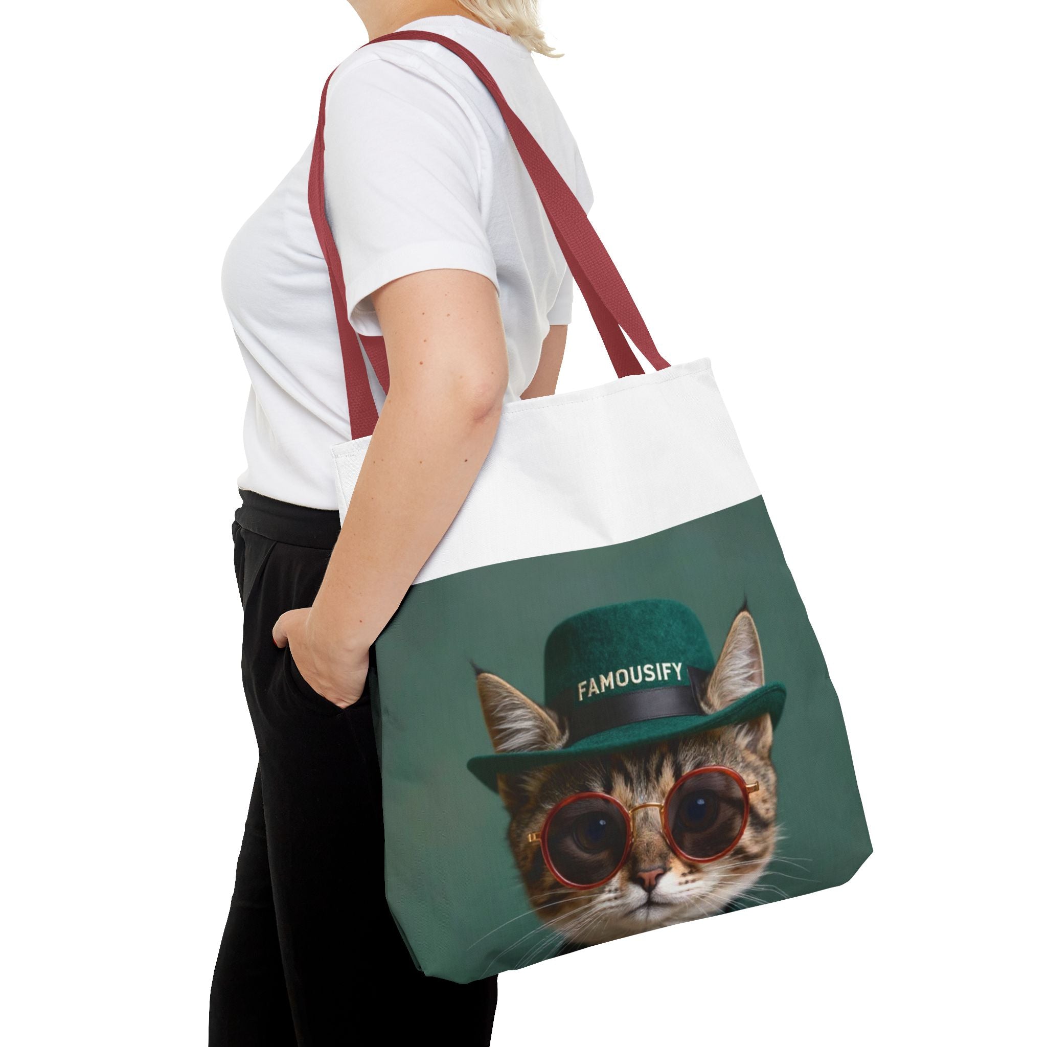 Dog Portrait ToteBg - Cat Style - 1bcb2480